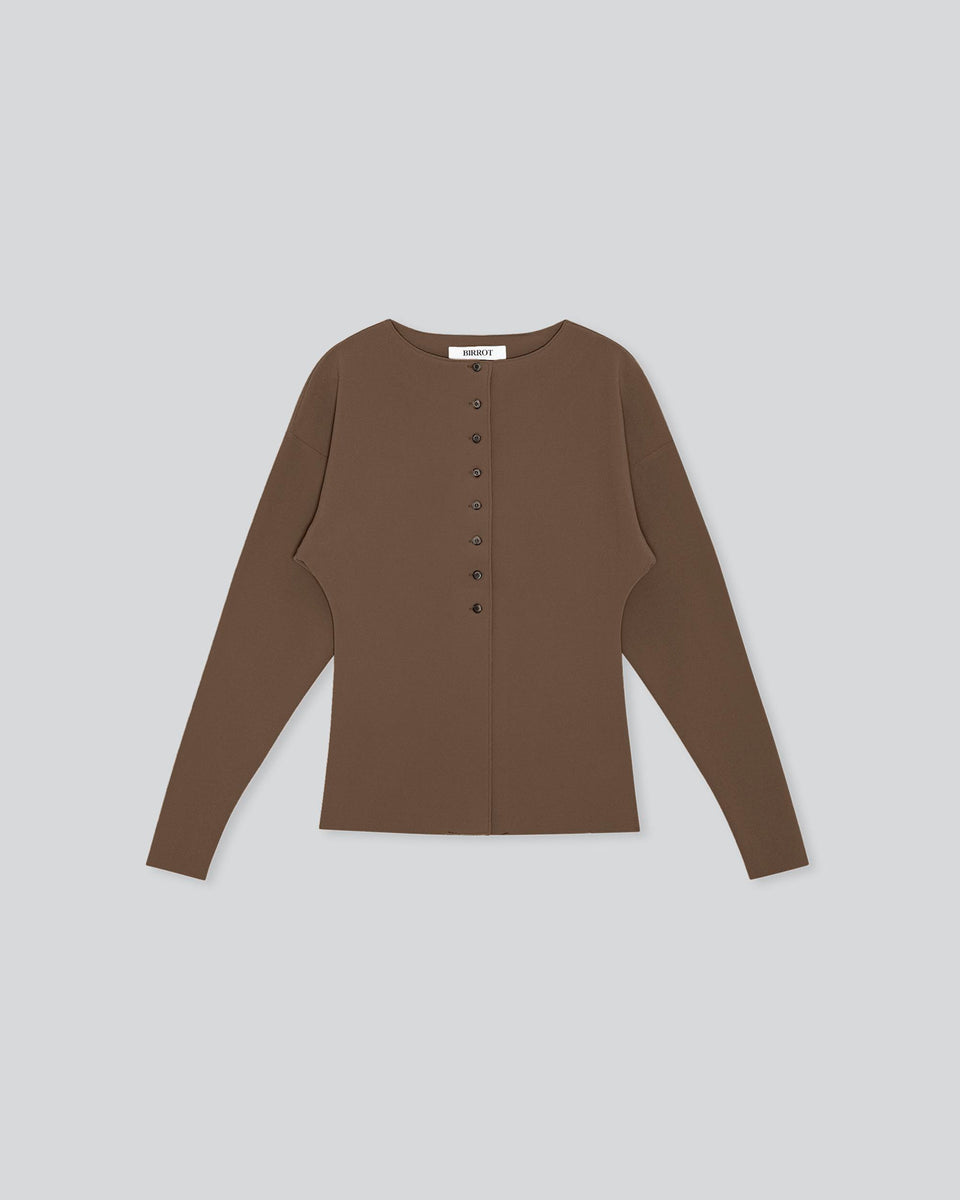 トップス L'Appartement BIRROT BOATNECK TOPS BIRROT Boat Neck Top - Red | Garmentory