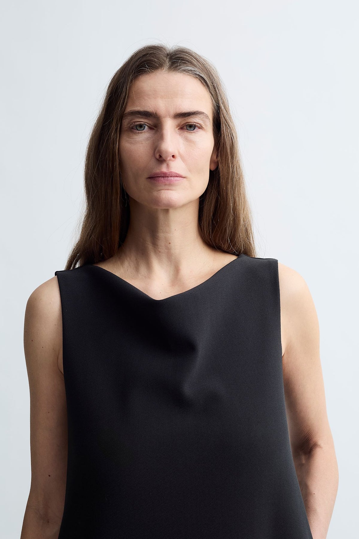 LAY2 COWL-NECK DRESS