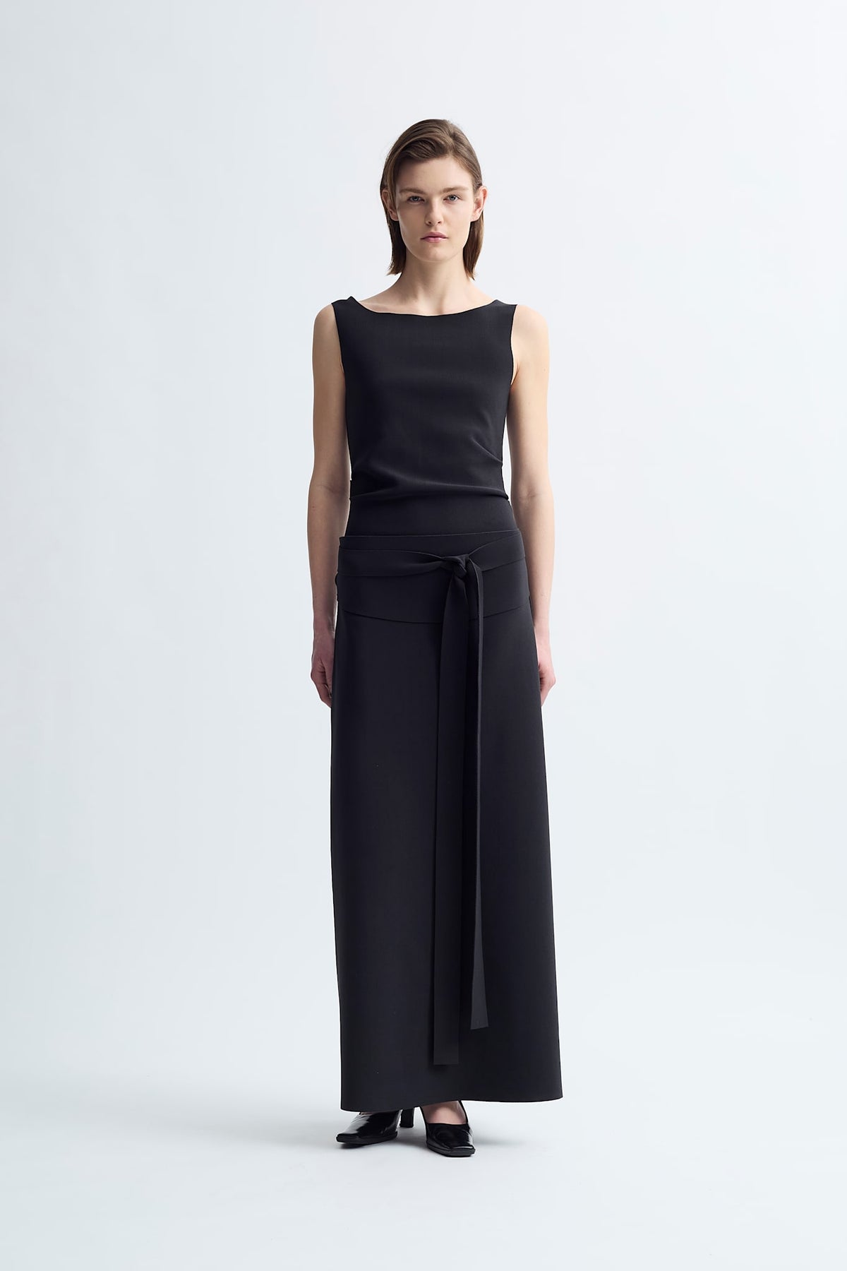 LAY2 DRAPE DRESS