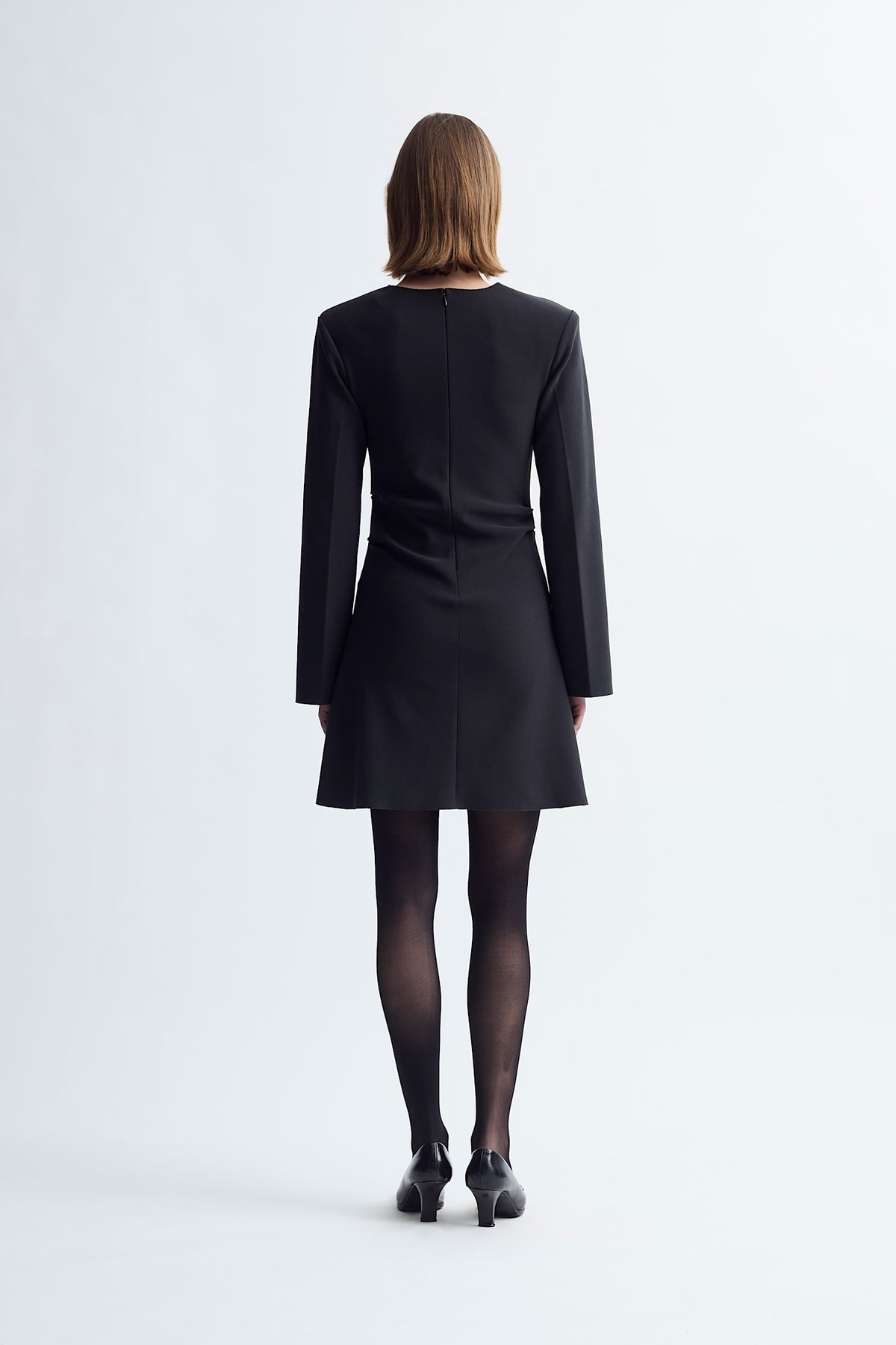 LAY2 DRAPE MINI DRESS