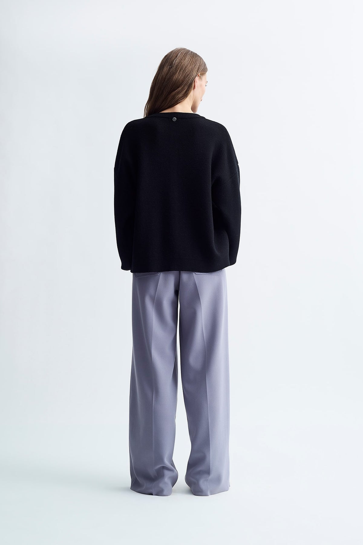MERINO ROUND CARDIGAN