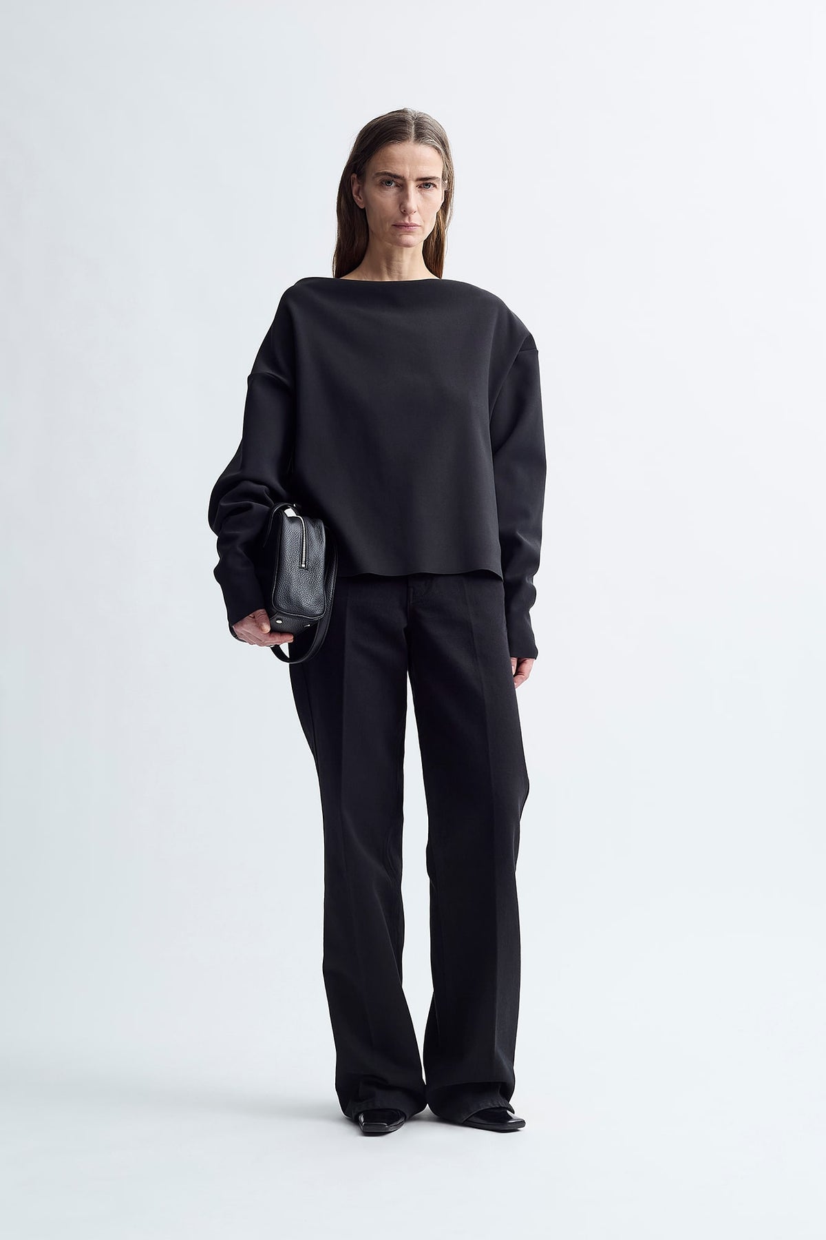 LAY2 COWL-NECK TOP