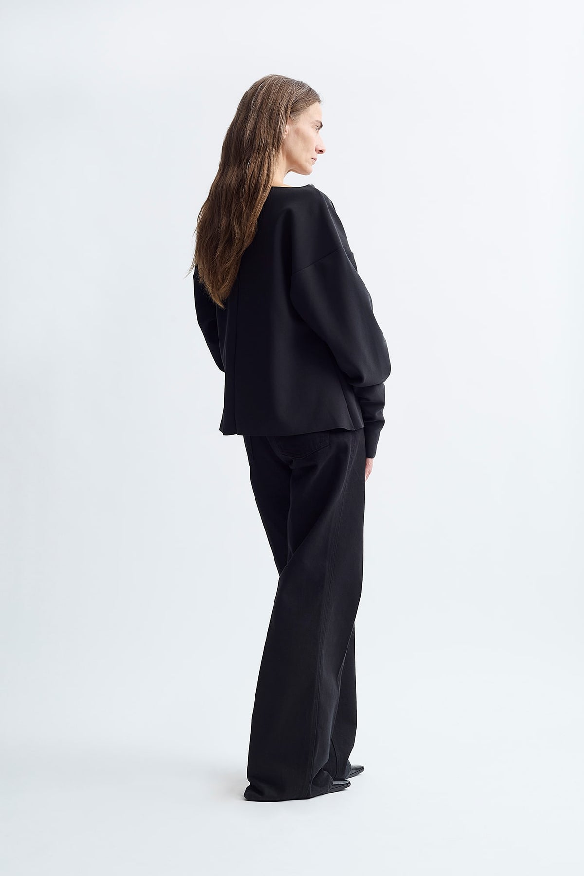 LAY2 COWL-NECK TOP