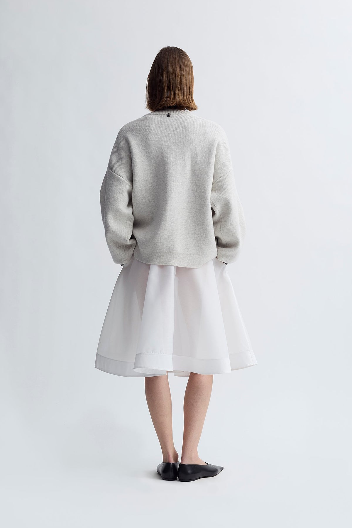 MERINO ROUND CARDIGAN