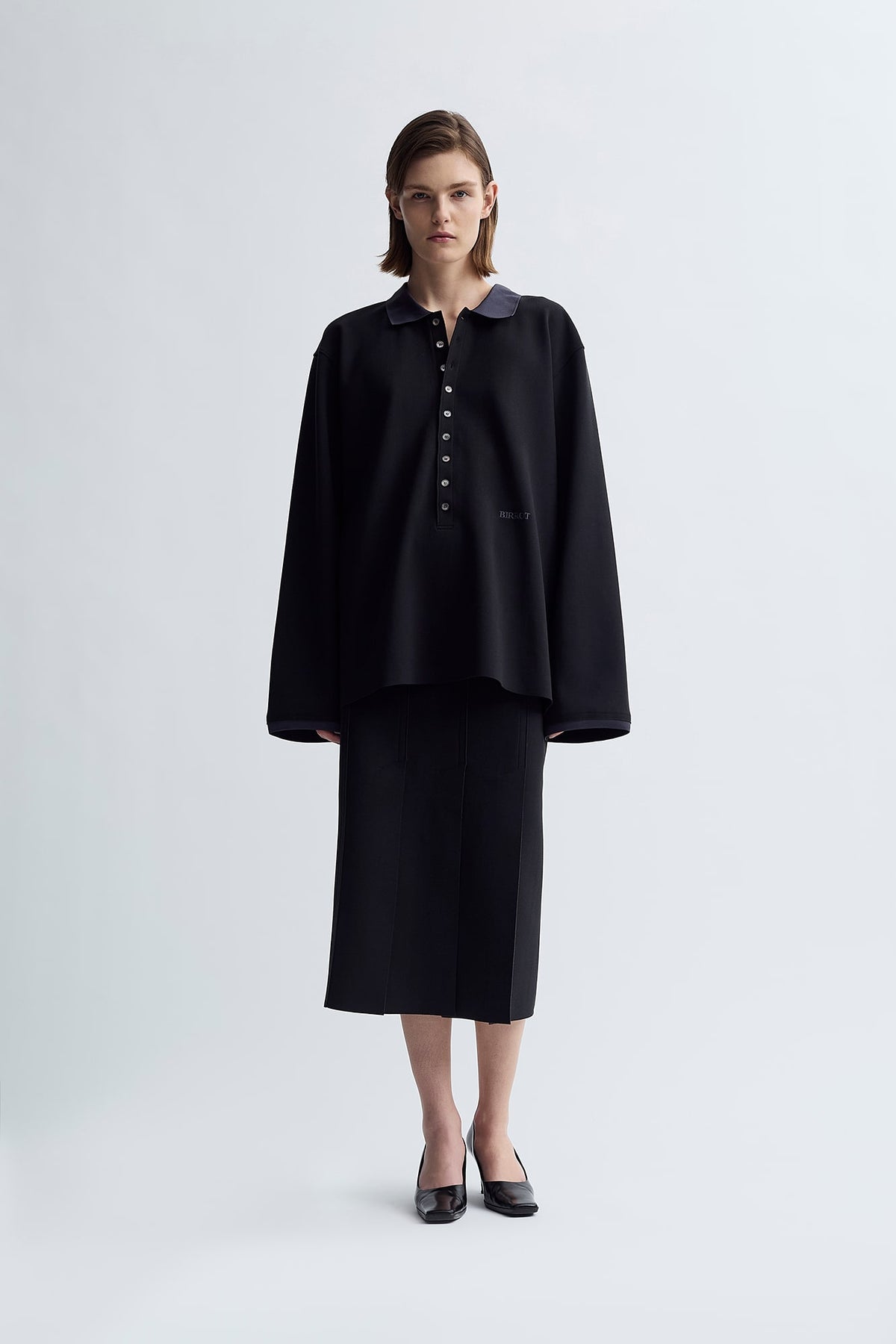 LAY2 LONG-SLEEVE POLO