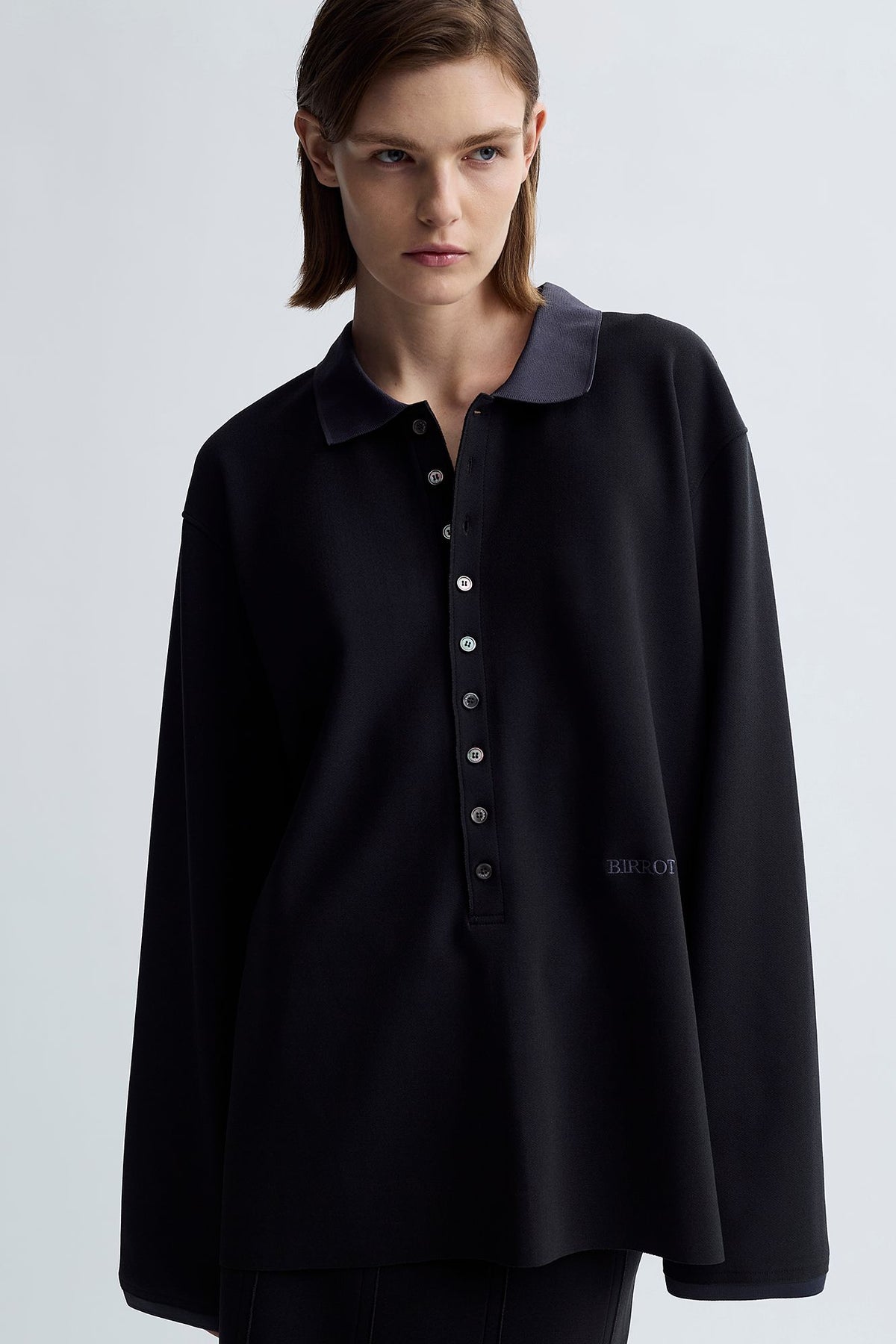 LAY2 LONG-SLEEVE POLO