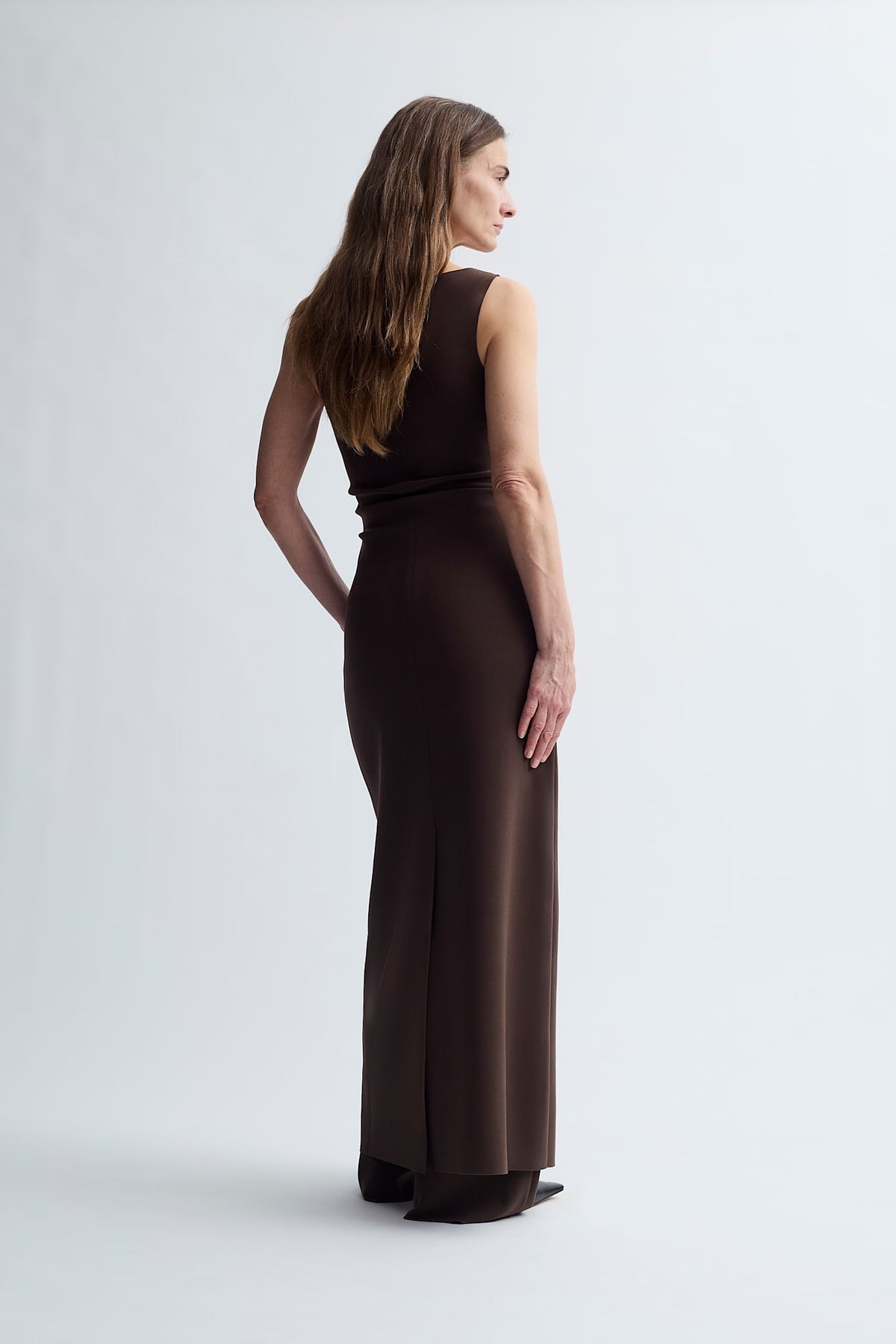 LAY2 DRAPE DRESS