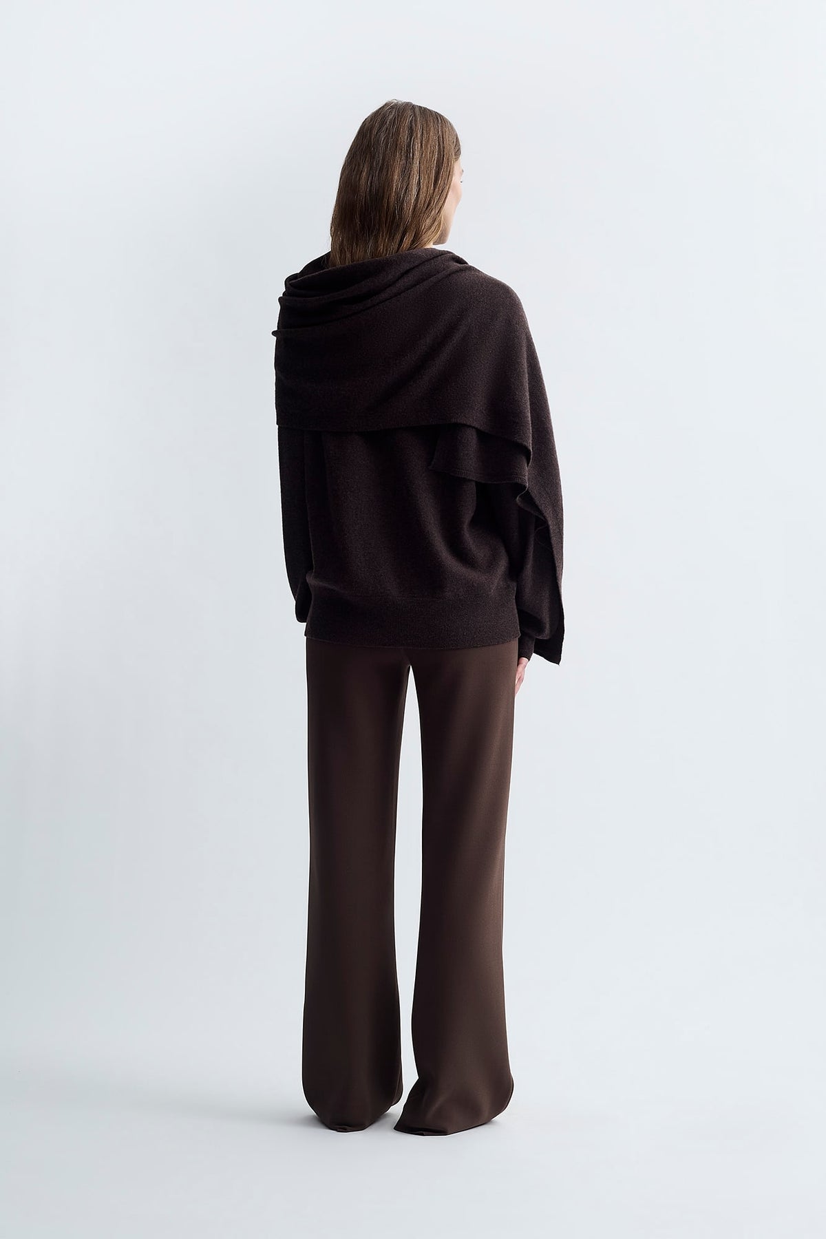 MERINO SCARF JUMPER