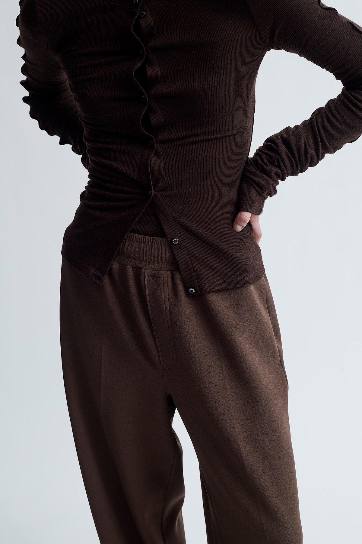 LAY2 DRAWSTRING TROUSER