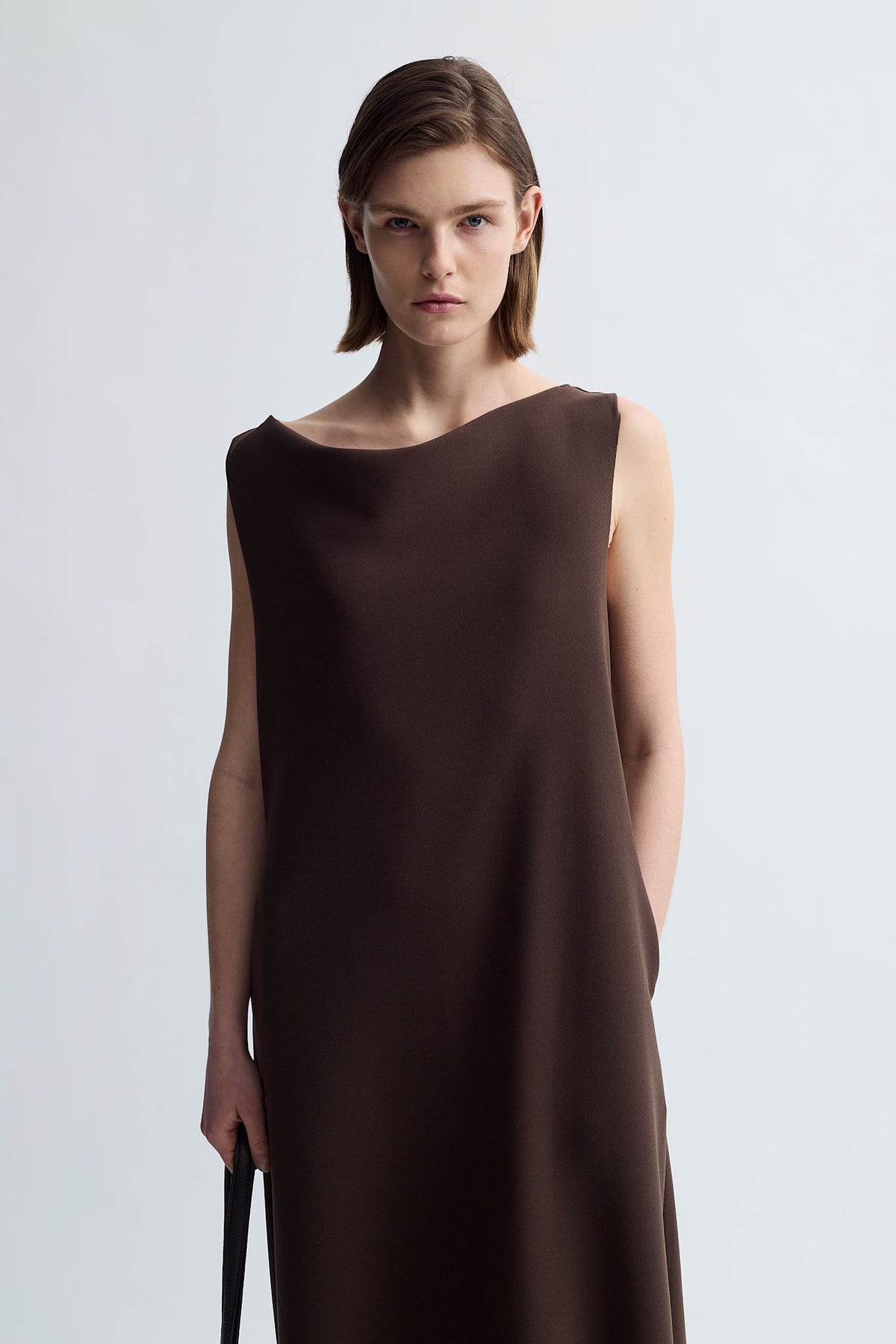 LAY2 COWL-NECK DRESS