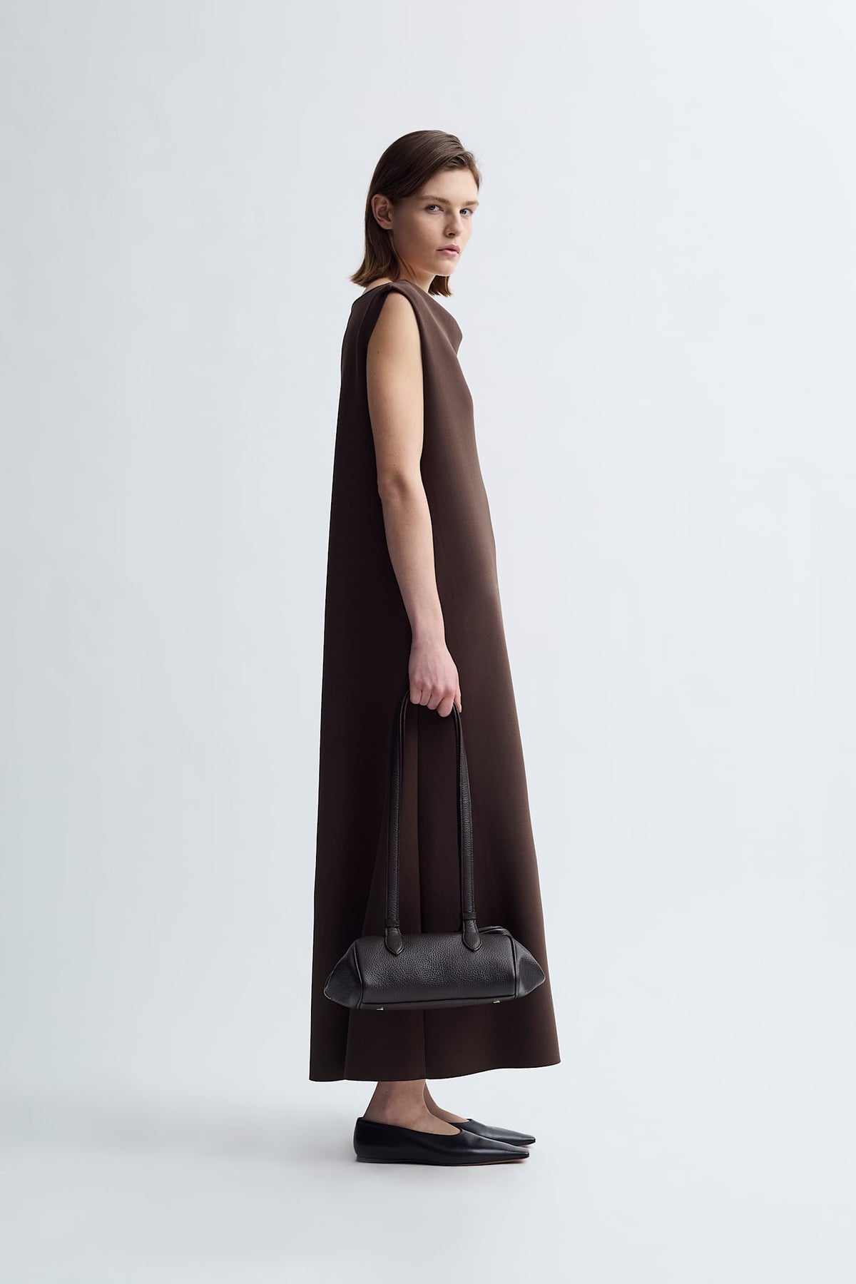 LAY2 COWL-NECK DRESS