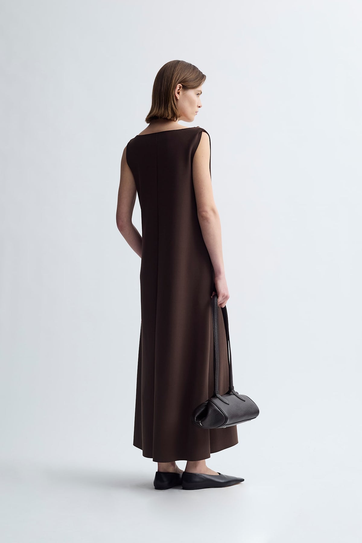 LAY2 COWL-NECK DRESS
