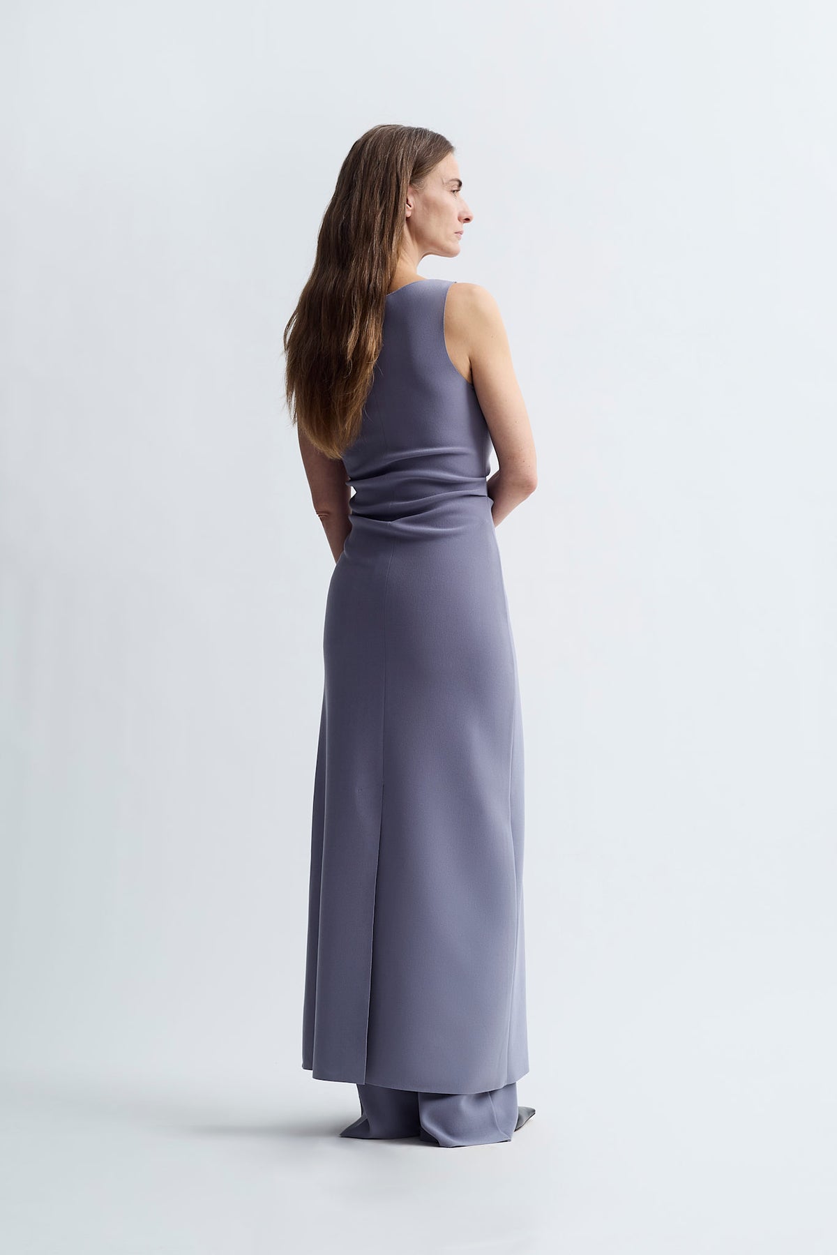 LAY2 DRAPE DRESS