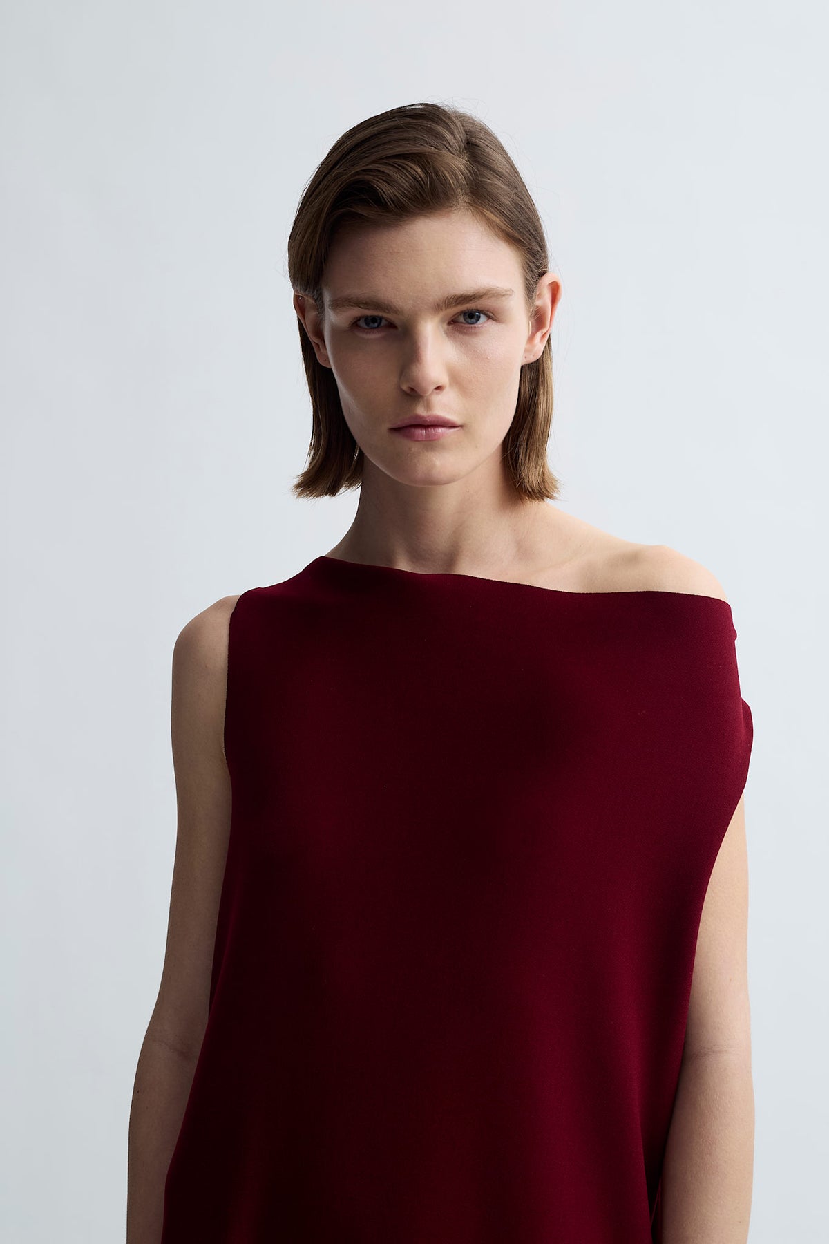 LAY2 COWL-NECK DRESS