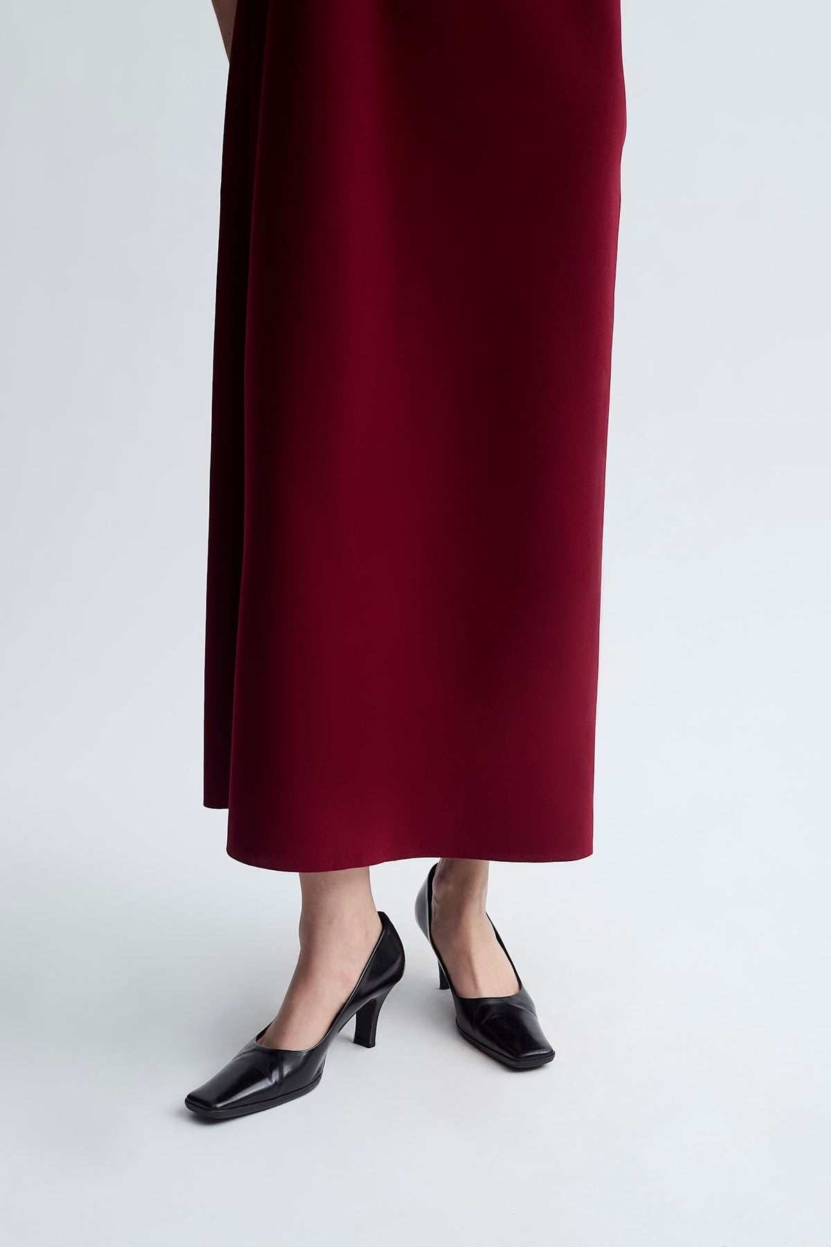 LAY2 COWL-NECK DRESS