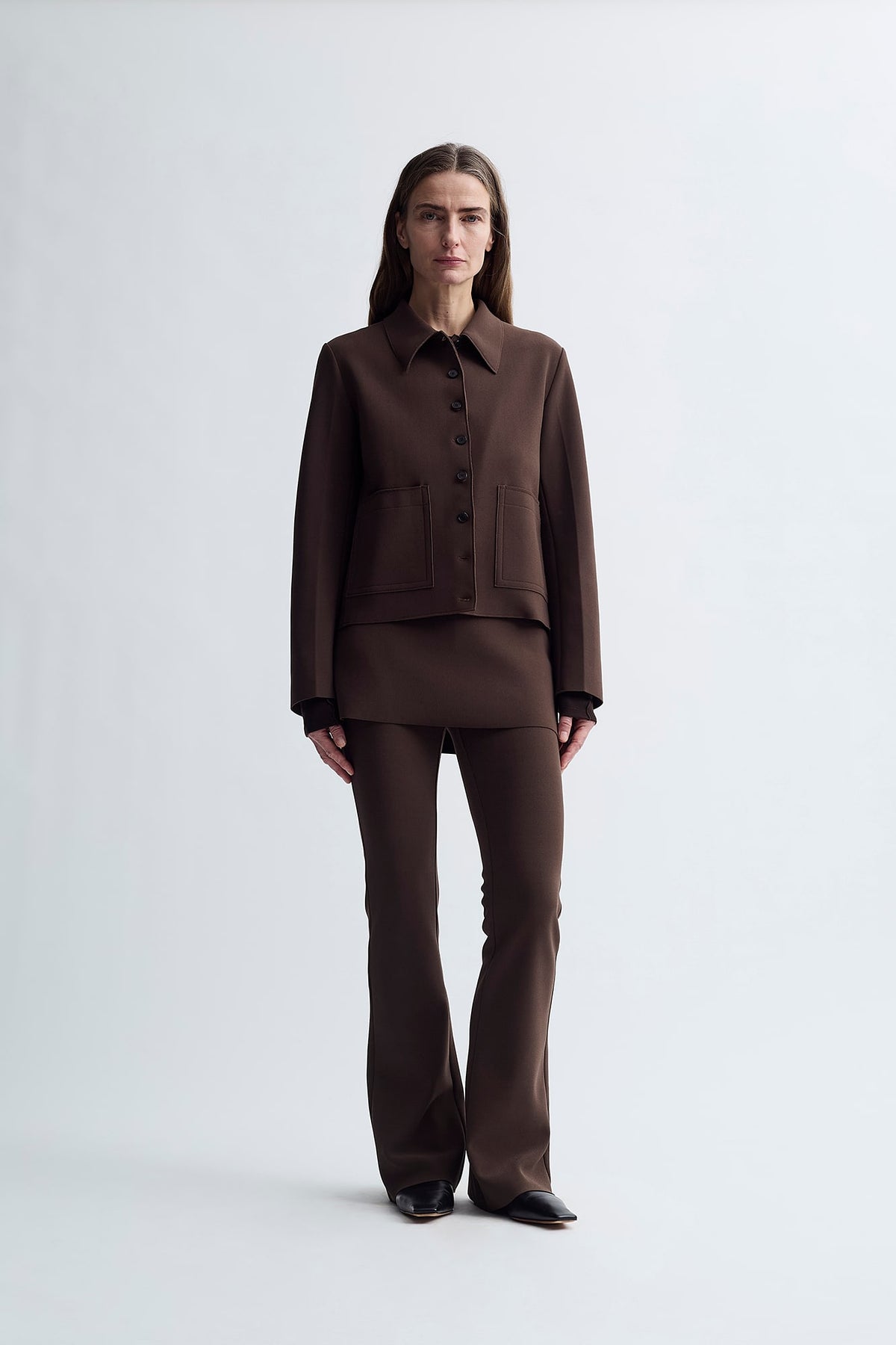 LAY3 POINT COLLAR JACKET