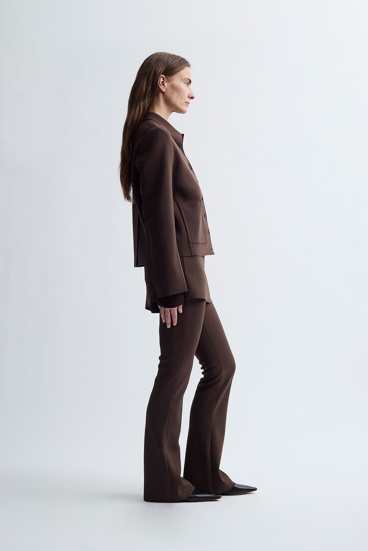 LAY3 POINT COLLAR JACKET
