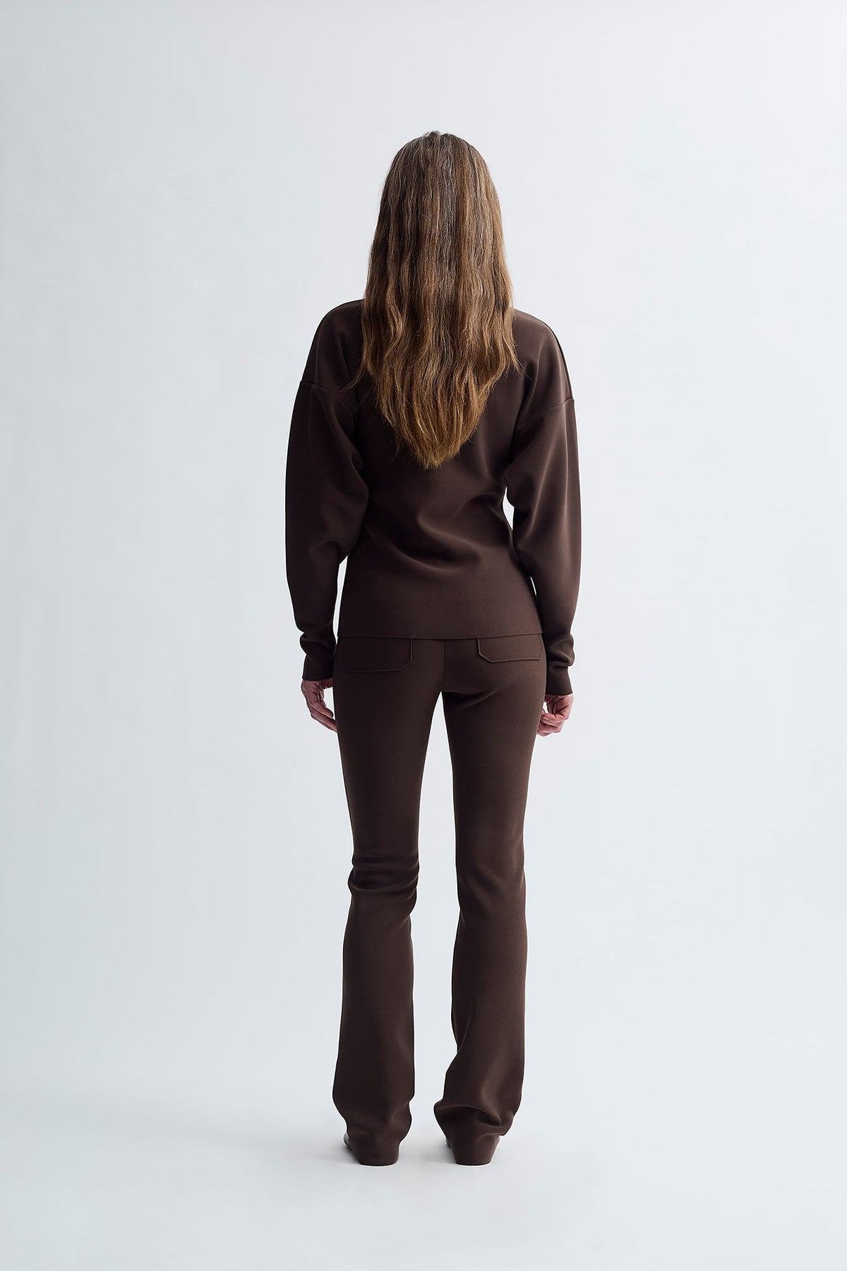 LAY2 ROUND-NECK CARDIGAN