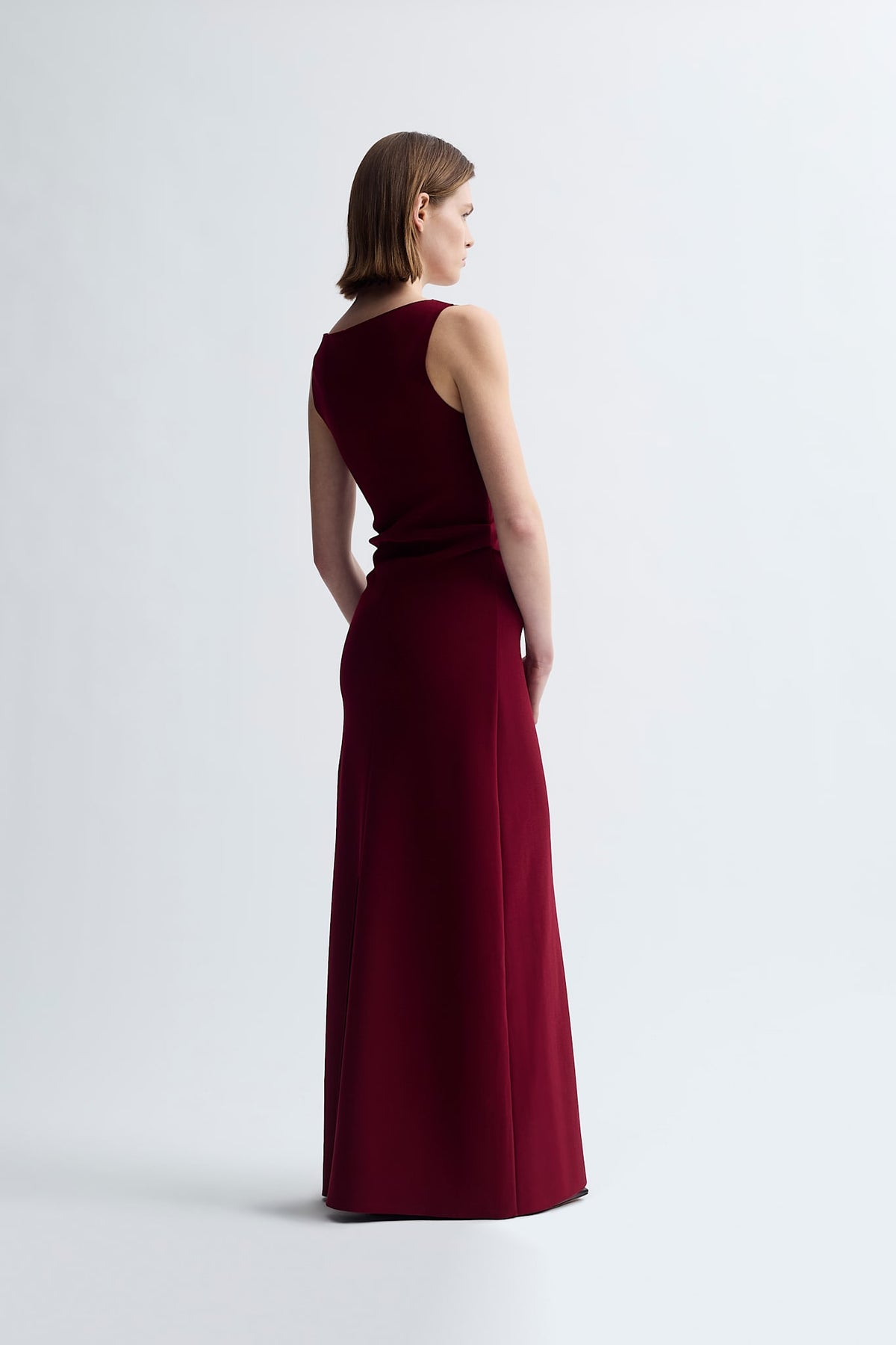 LAY2 DRAPE DRESS