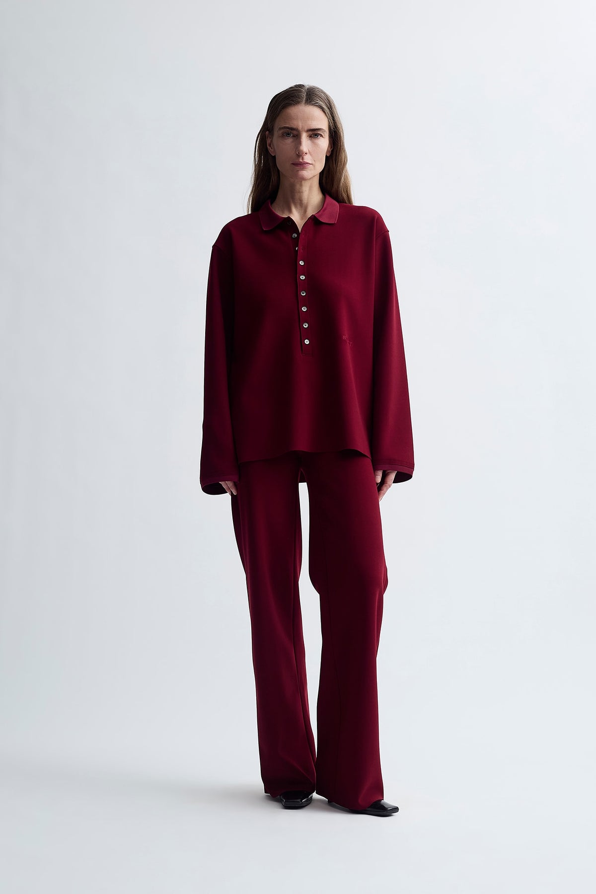 LAY2 LONG-SLEEVE POLO