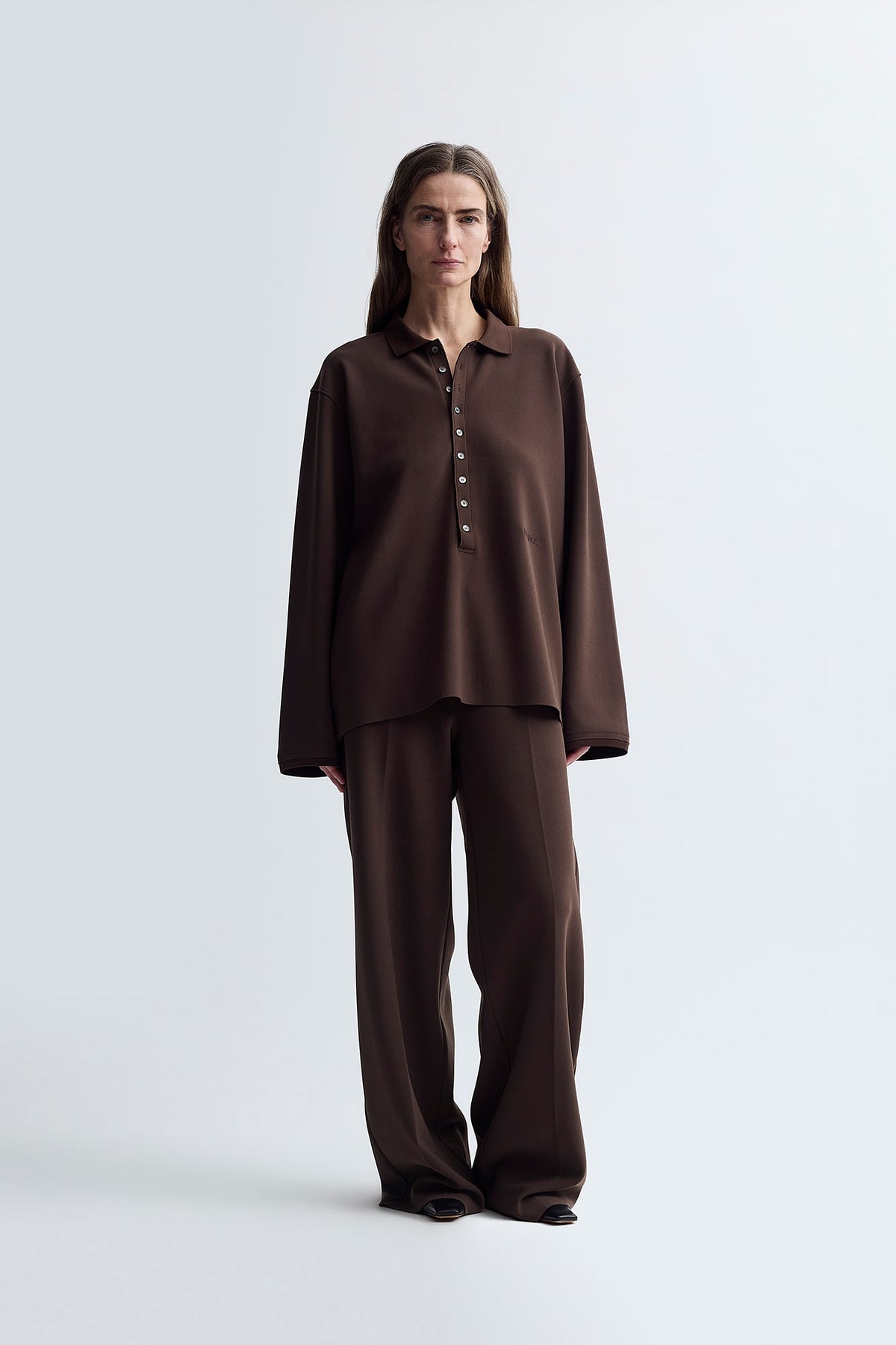 LAY2 LONG-SLEEVE POLO