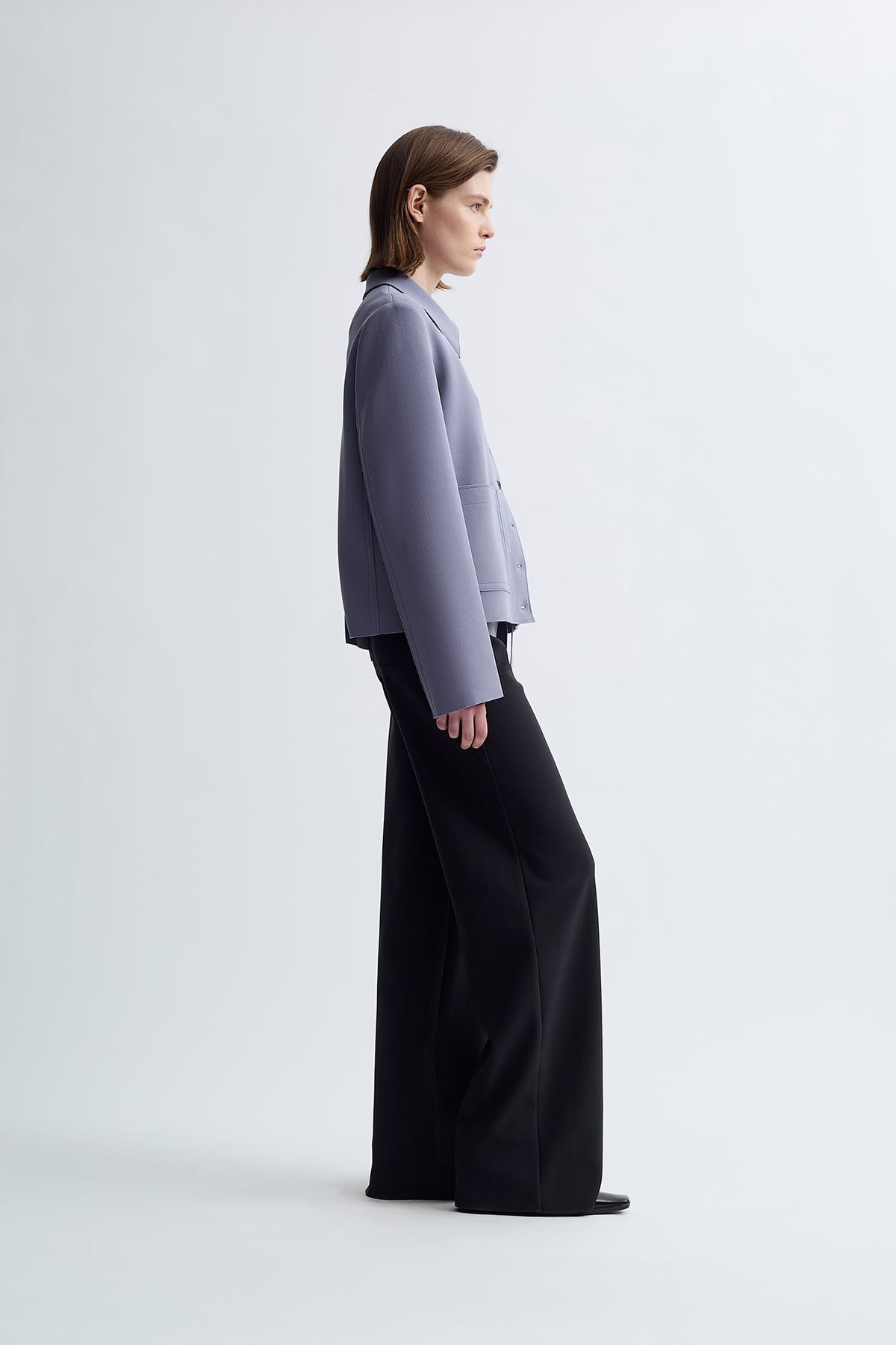 LAY3 POINT COLLAR JACKET