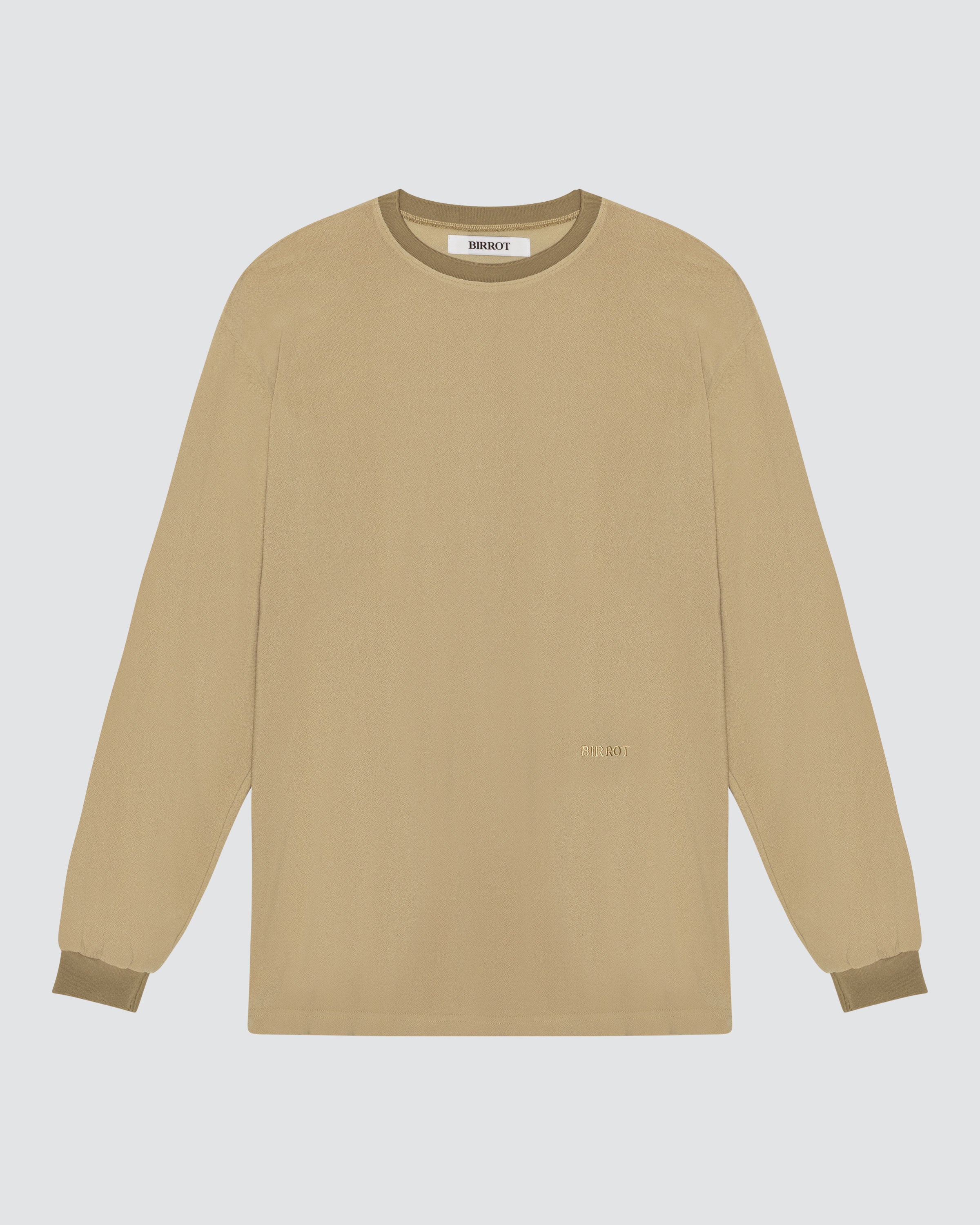 【関税込み】Birrot ブルー Lay1 Boxy 長袖Tシャツ LAY1 BOXY TOP – BIRROT