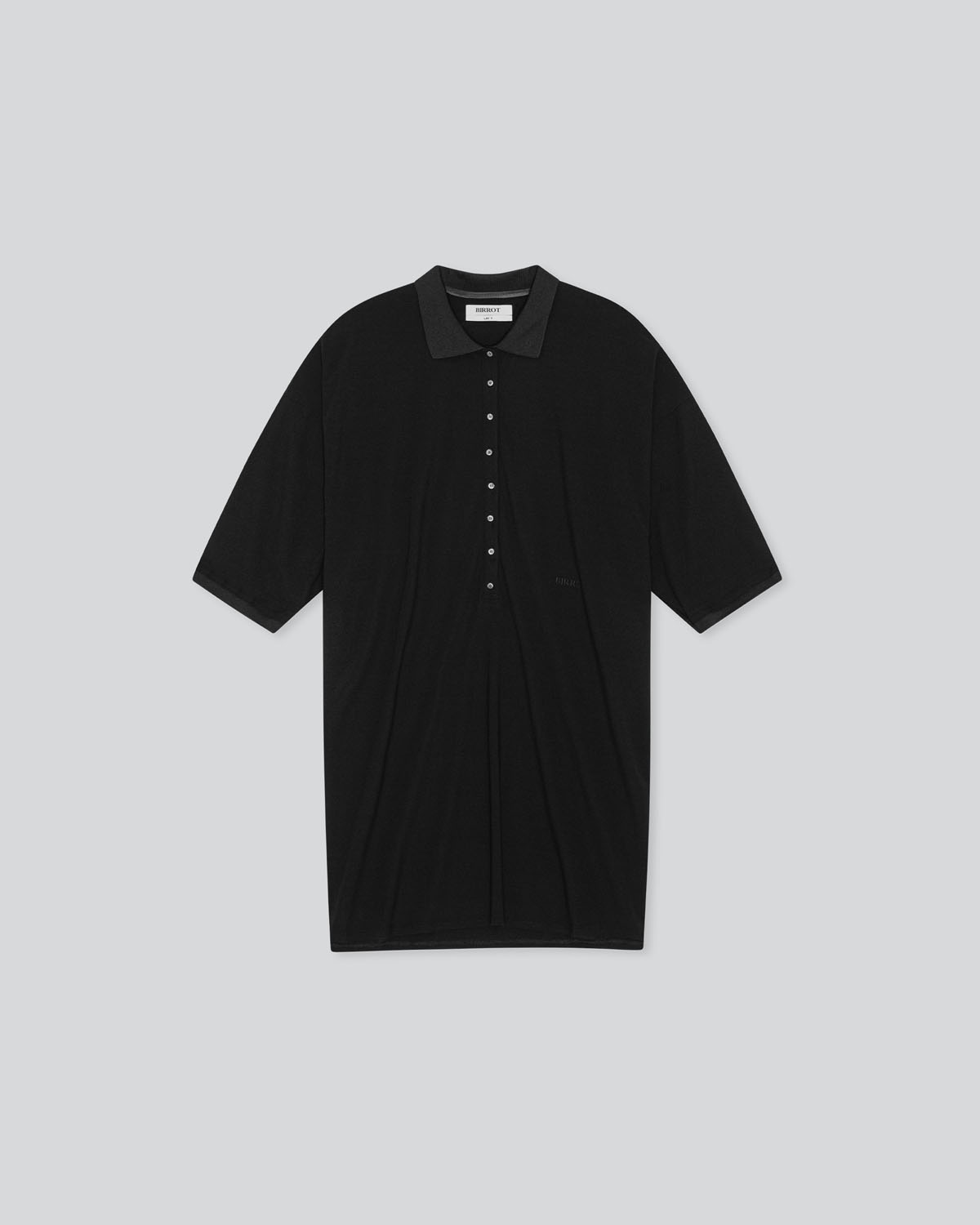 LAY1 DRAPED POLO DRESS
