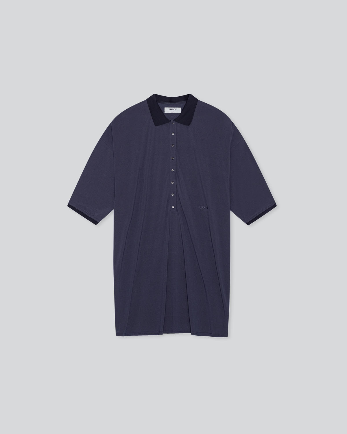 LAY1 DRAPED POLO DRESS