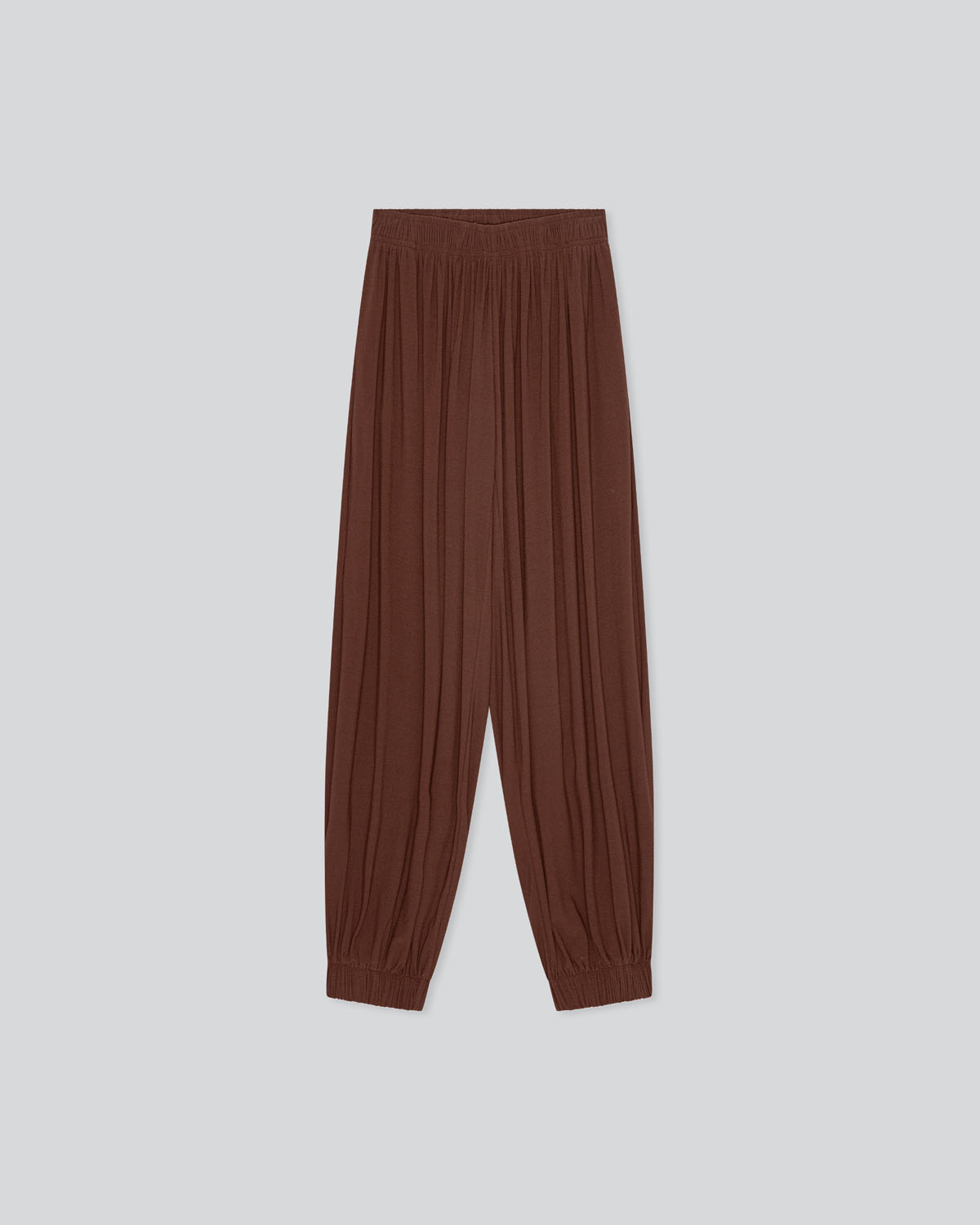 LAY1 GATHERED LONG TROUSER