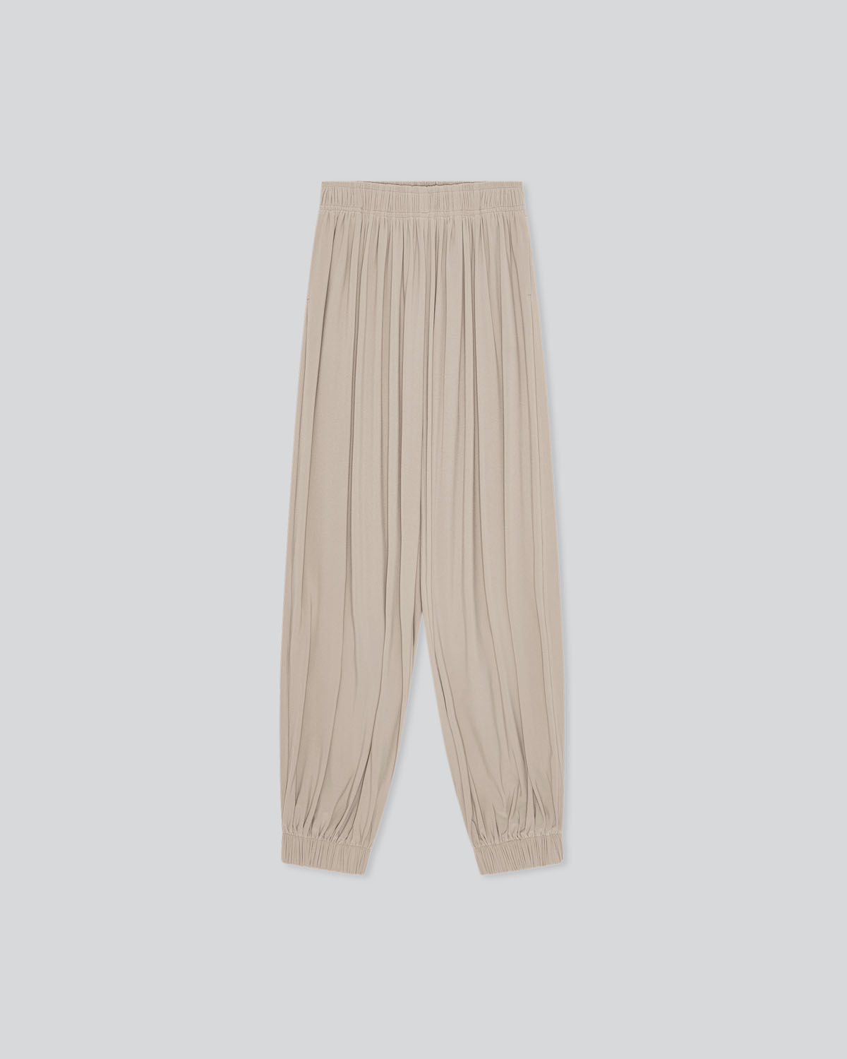 LAY1 GATHERED LONG TROUSER