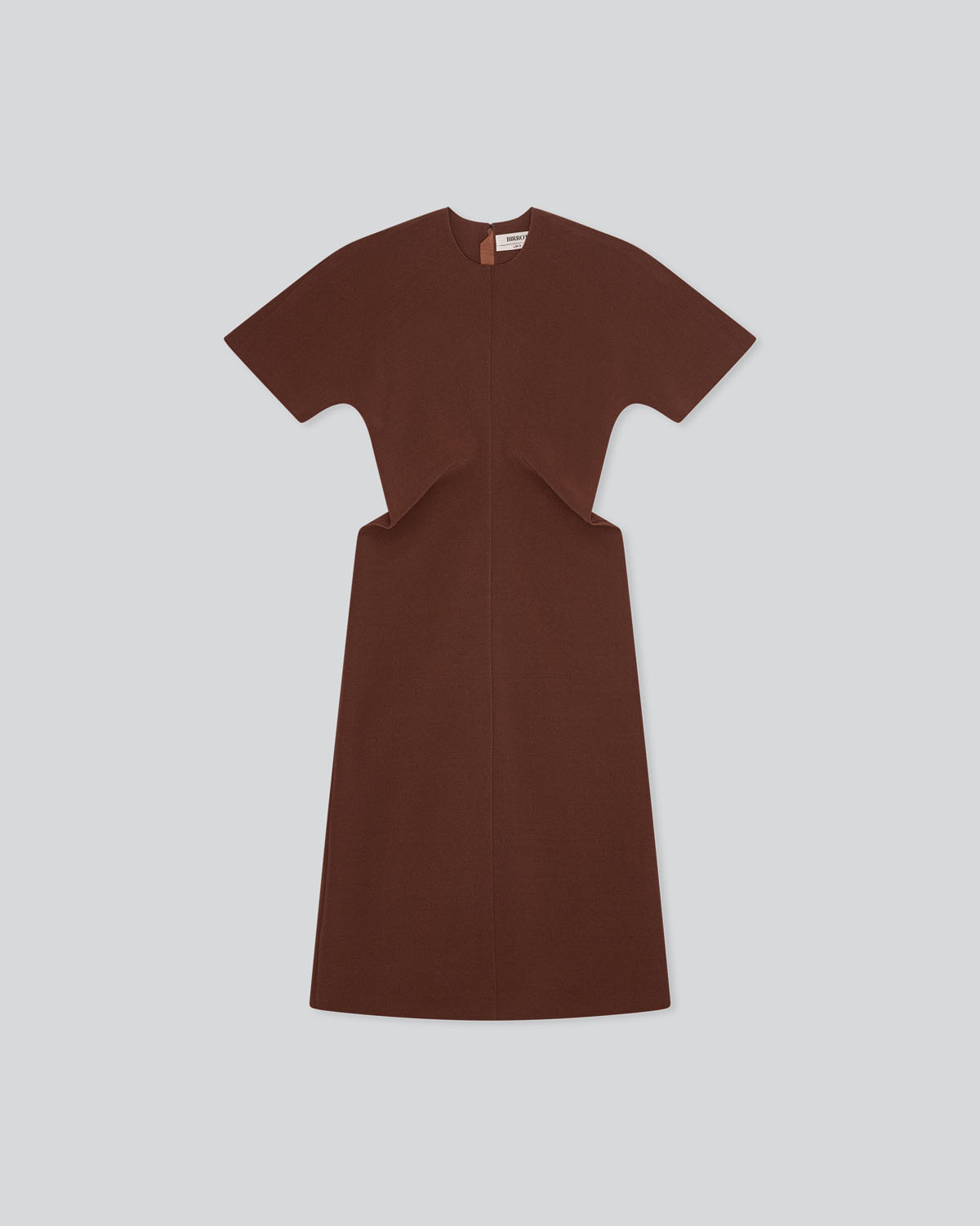 LAY2 HALF-SLEEVE DRESS