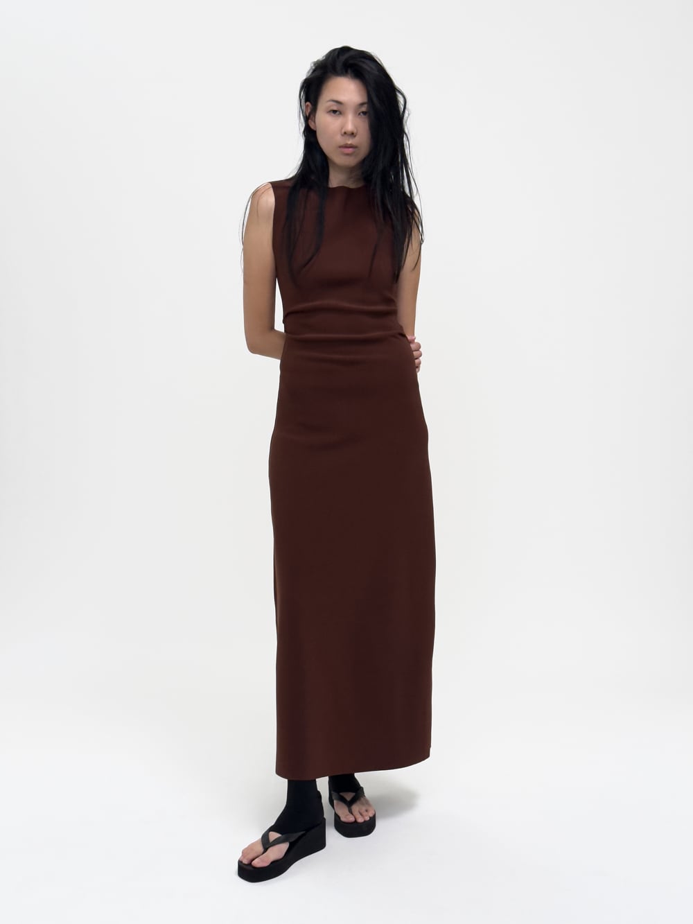 LAY2 DRAPE DRESS