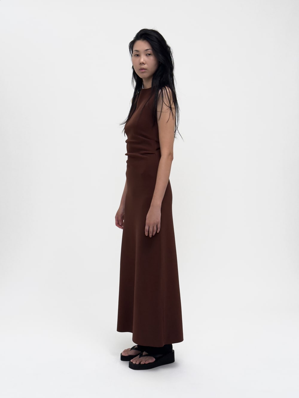 LAY2 DRAPE DRESS