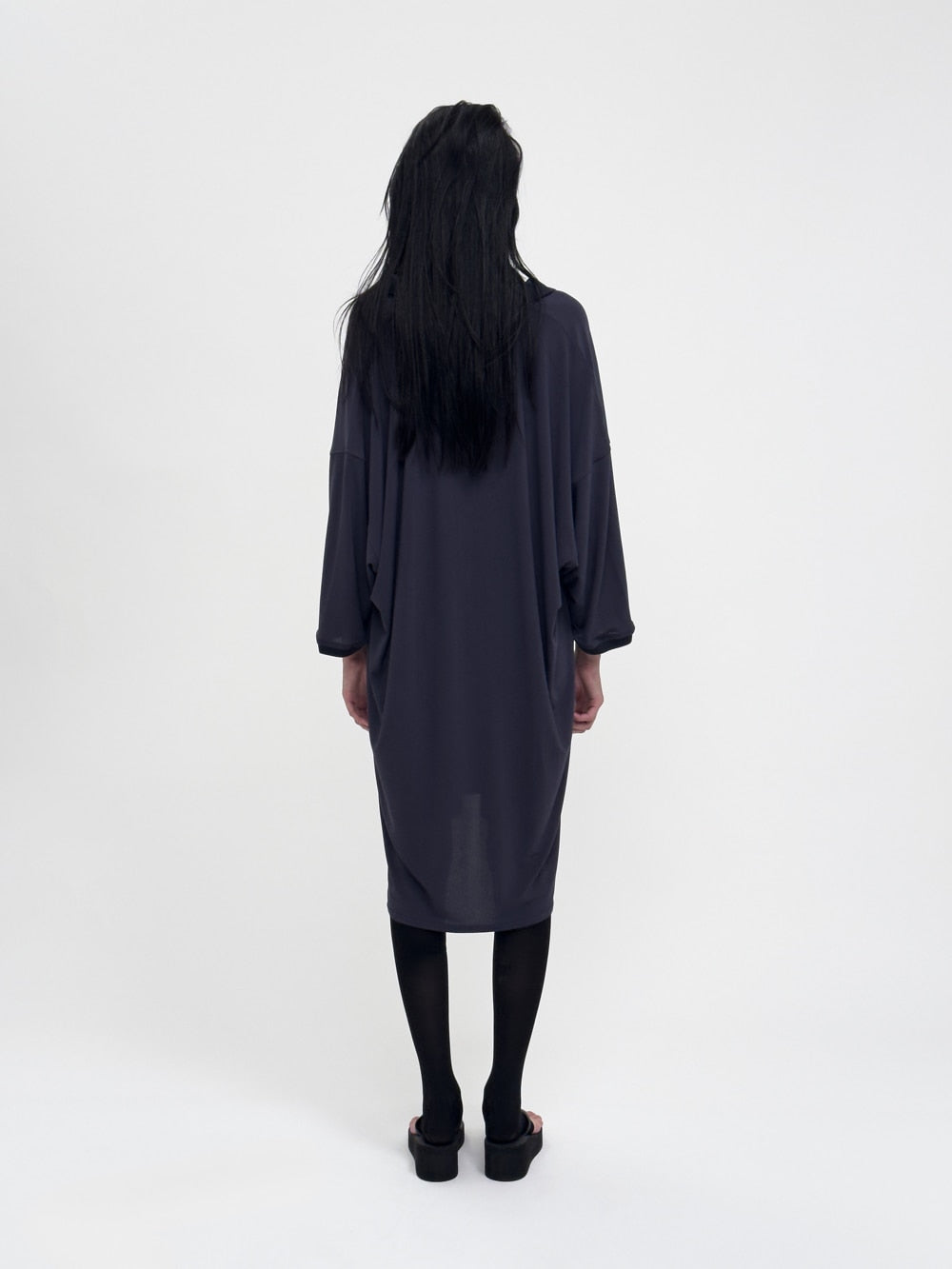LAY1 DRAPED POLO DRESS