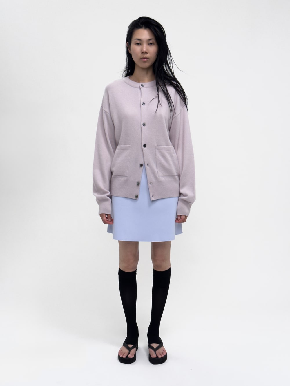 RELAXED CASHMERE CARDIGAN