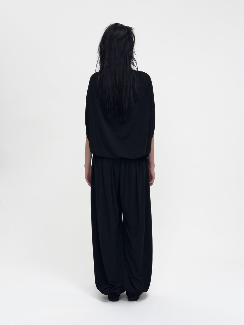 LAY1 GATHERED LONG TROUSER