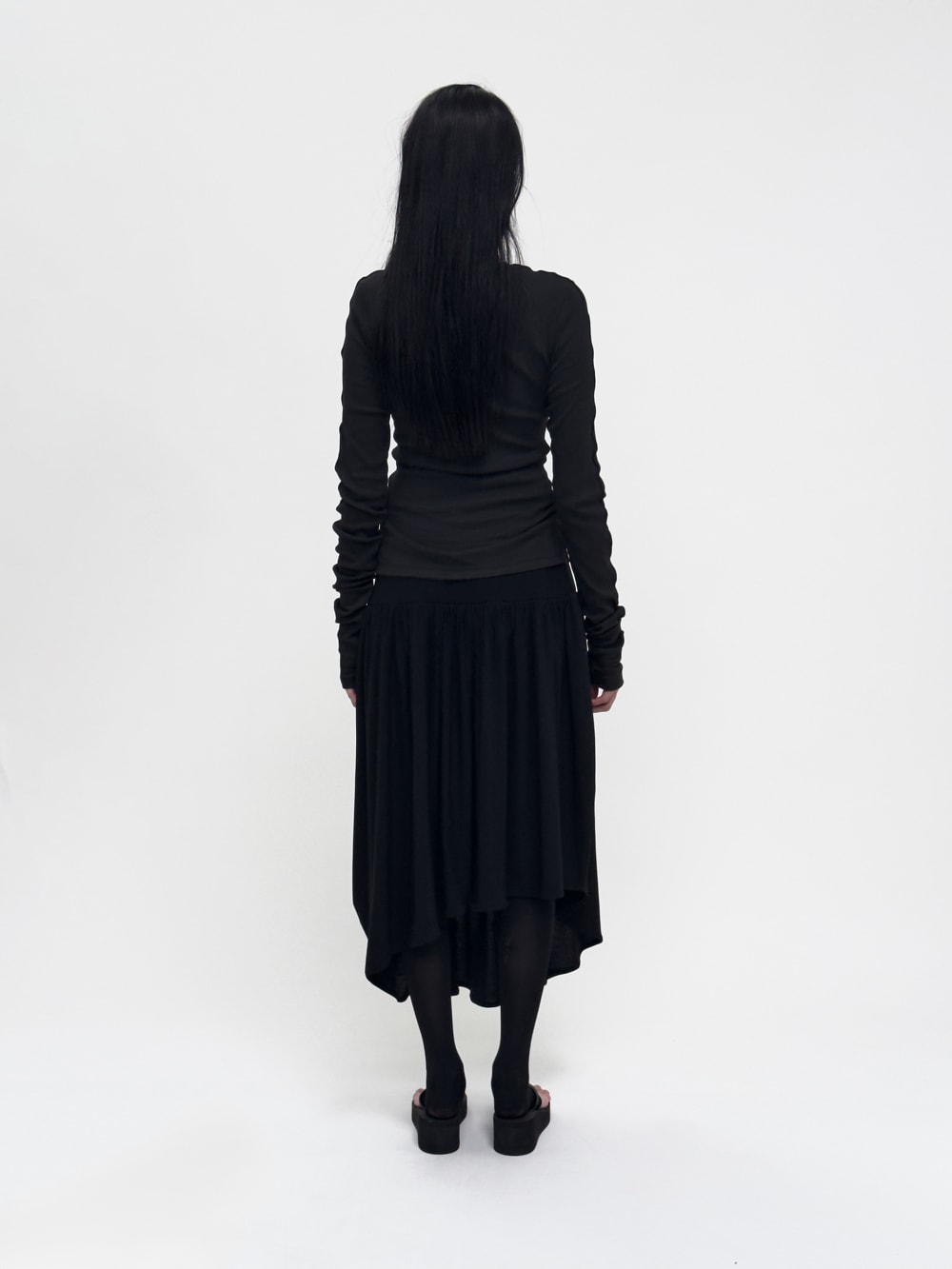 LAY3.1 GATHERED SKIRT