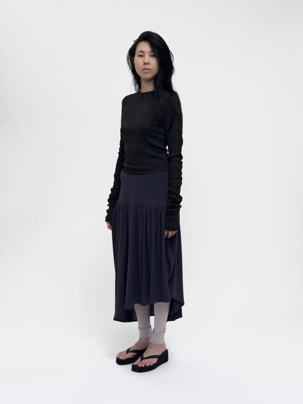 LAY3.1 GATHERED SKIRT