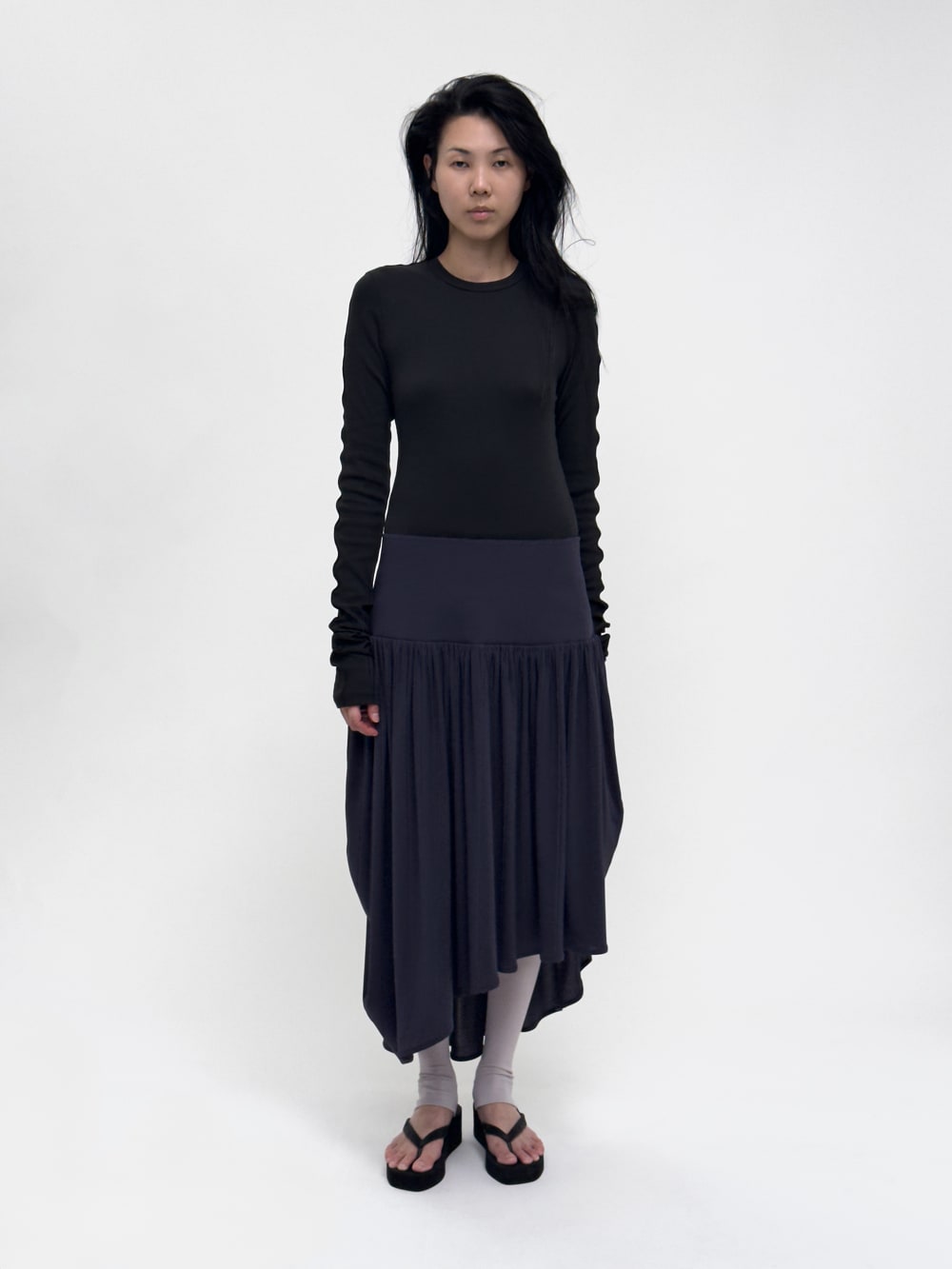 LAY3.1 GATHERED SKIRT