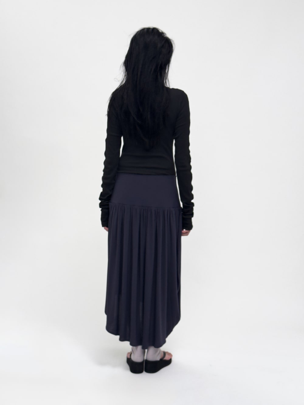 LAY3.1 GATHERED SKIRT