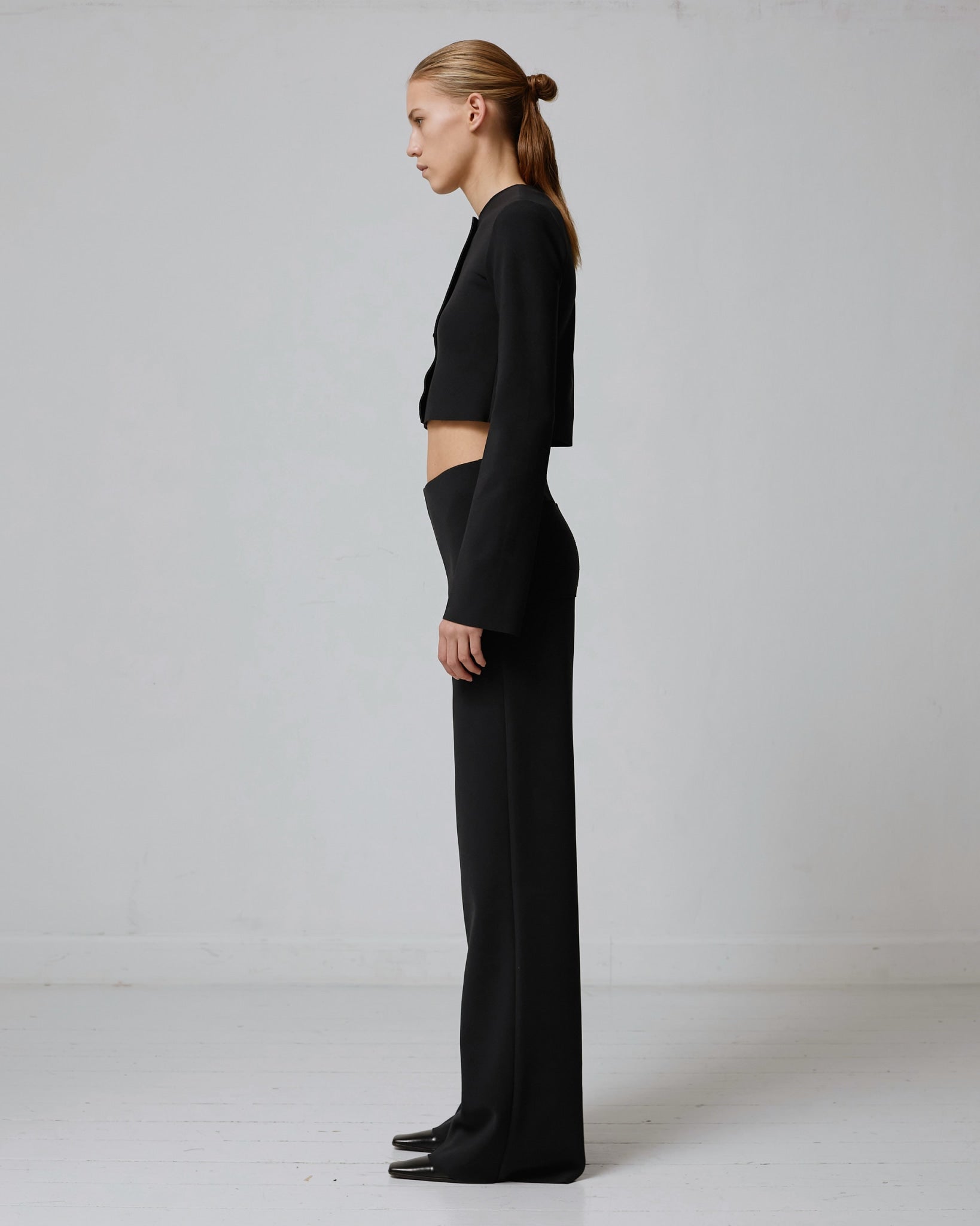 トップス BIRROT LAY2 CROPPED BLOUSE LAY2 CROPPED BLOUSE – BIRROT