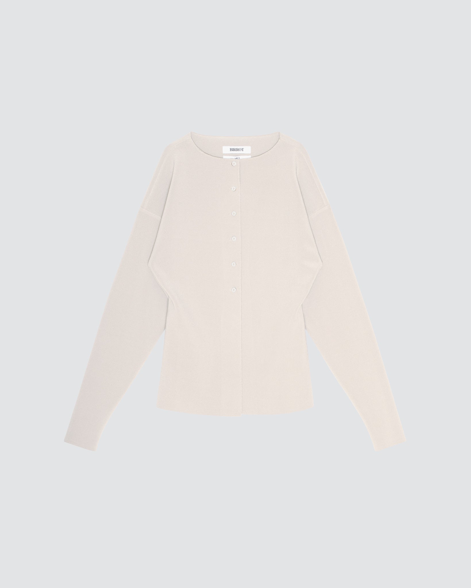 LAY2 BOATNECK CARDIGAN – BIRROT