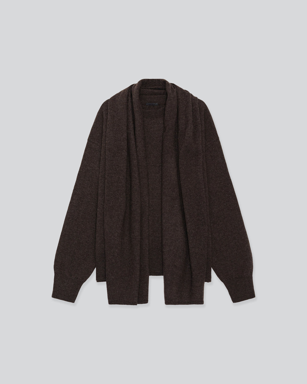 MERINO SCARF JUMPER