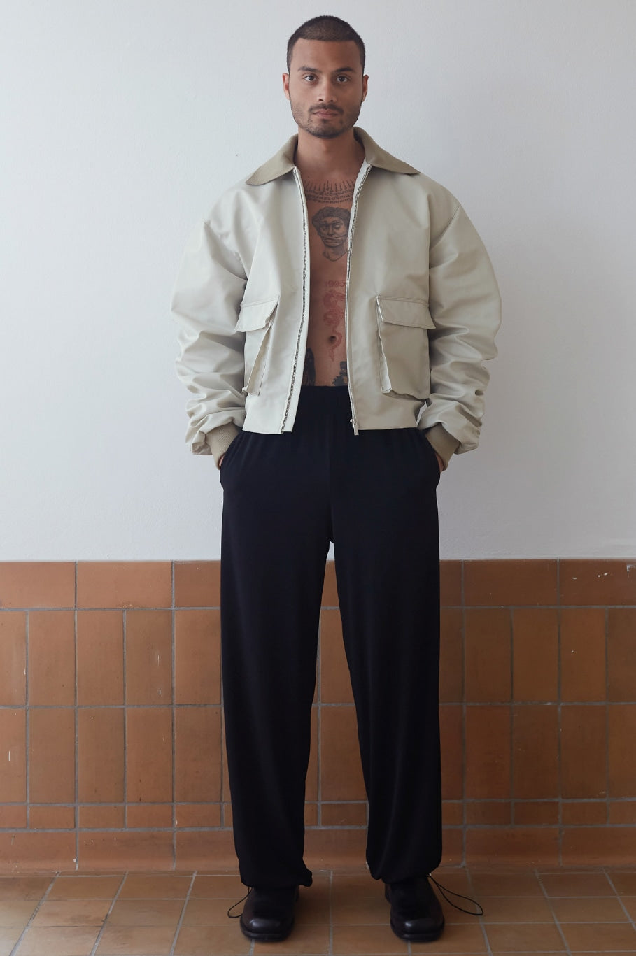 LAY1 DRAWSTRING TROUSER