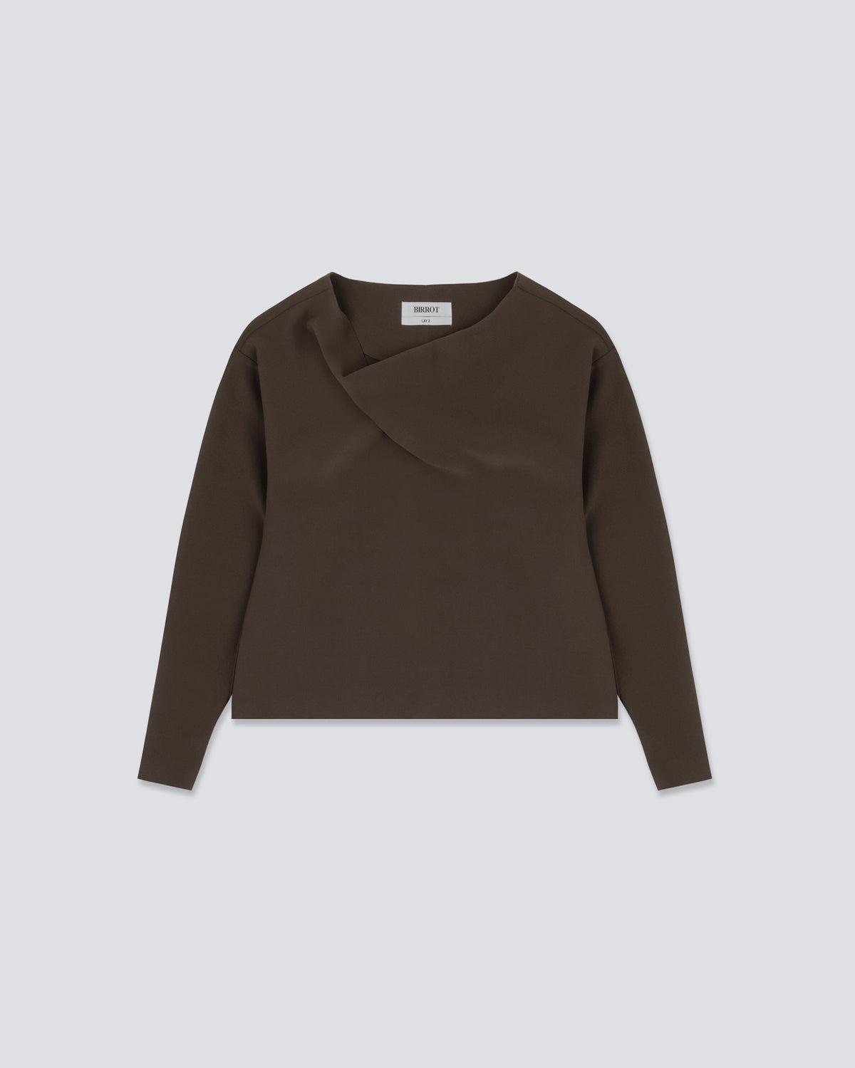 LAY2 COWL-NECK TOP
