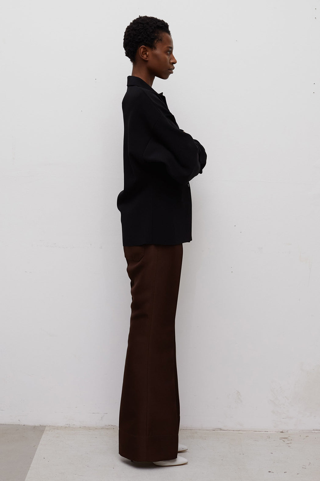 FLARED LEG TROUSER