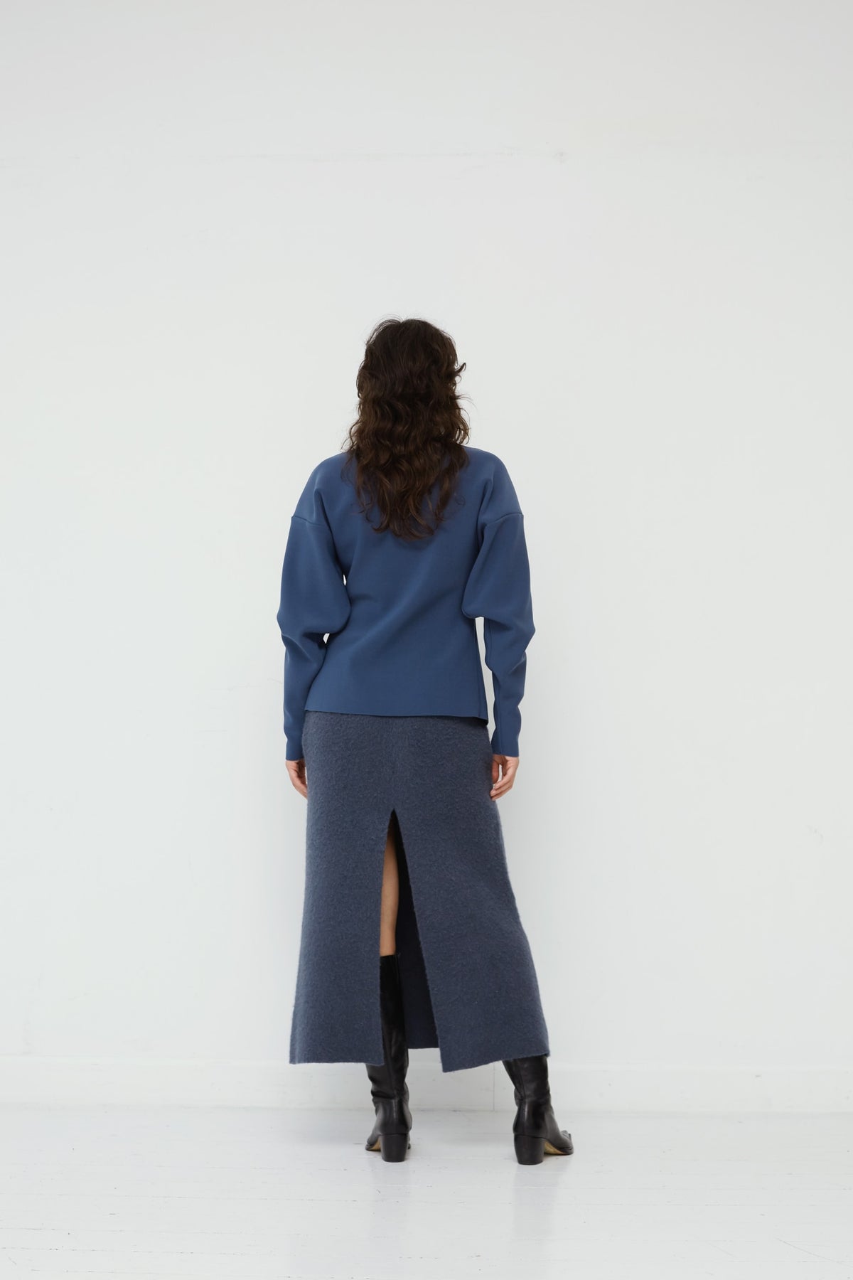 KNIT H SKIRT