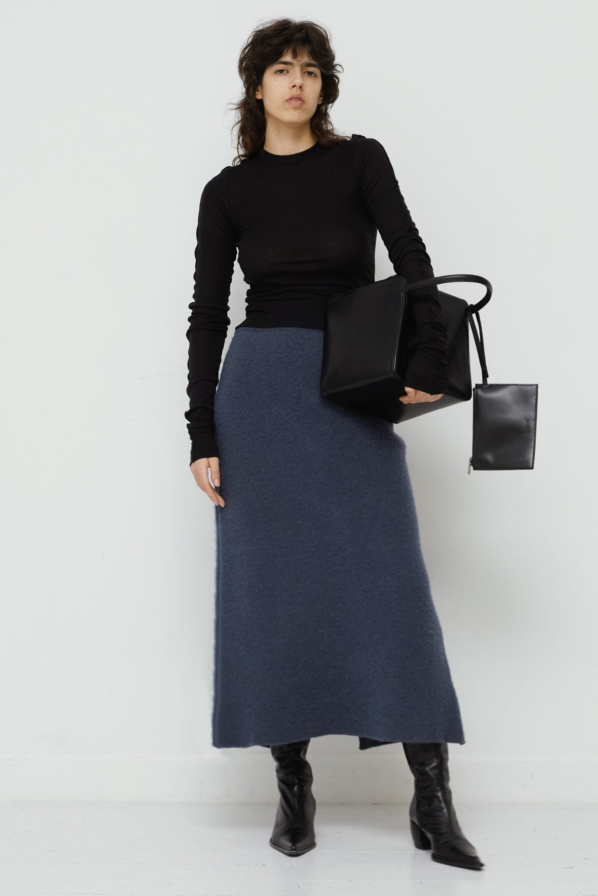 KNIT H SKIRT